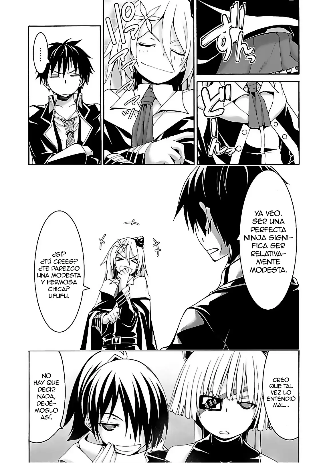 Trinity Seven capítulo 84, página 4