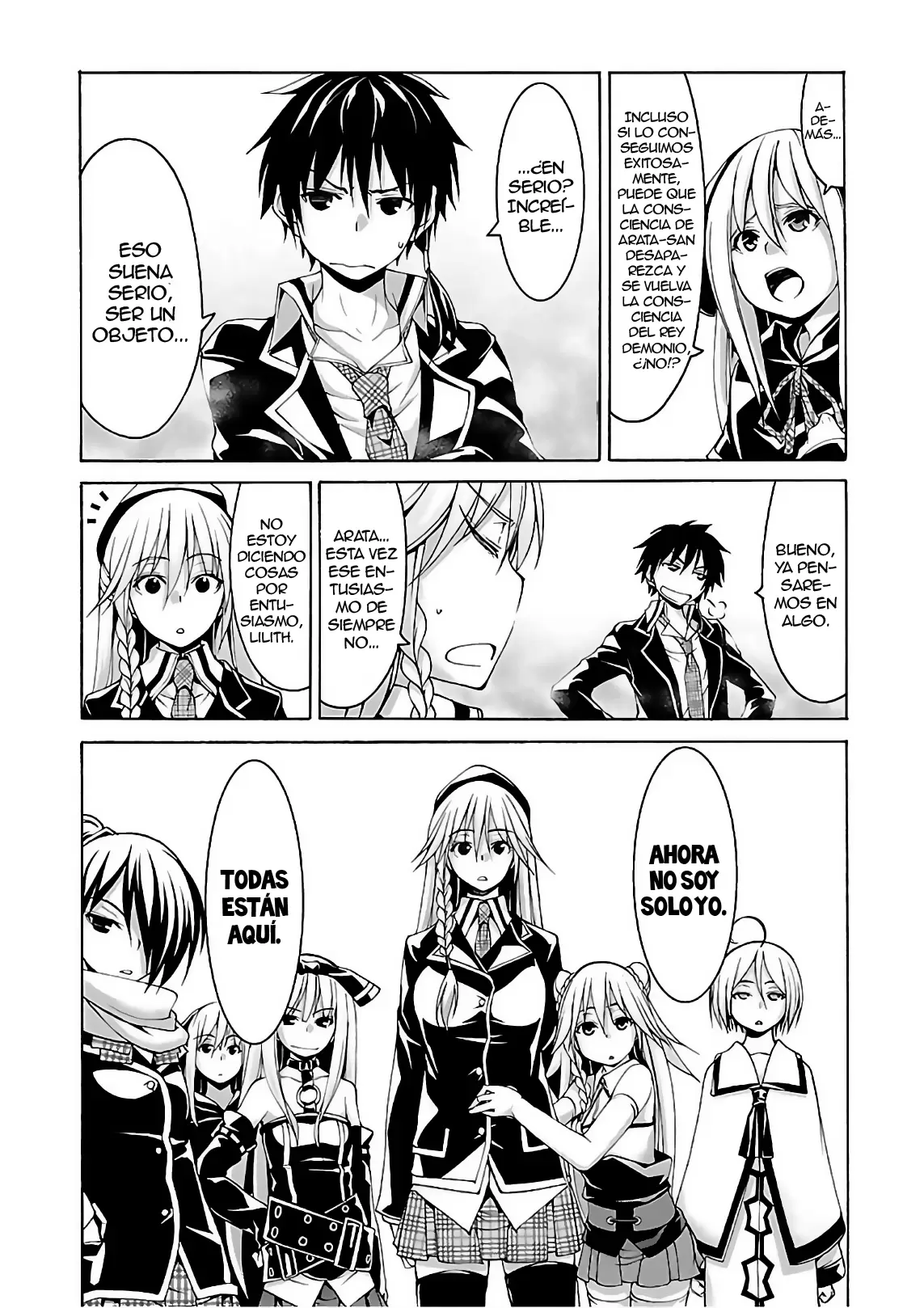 Trinity Seven capítulo 84, página 9