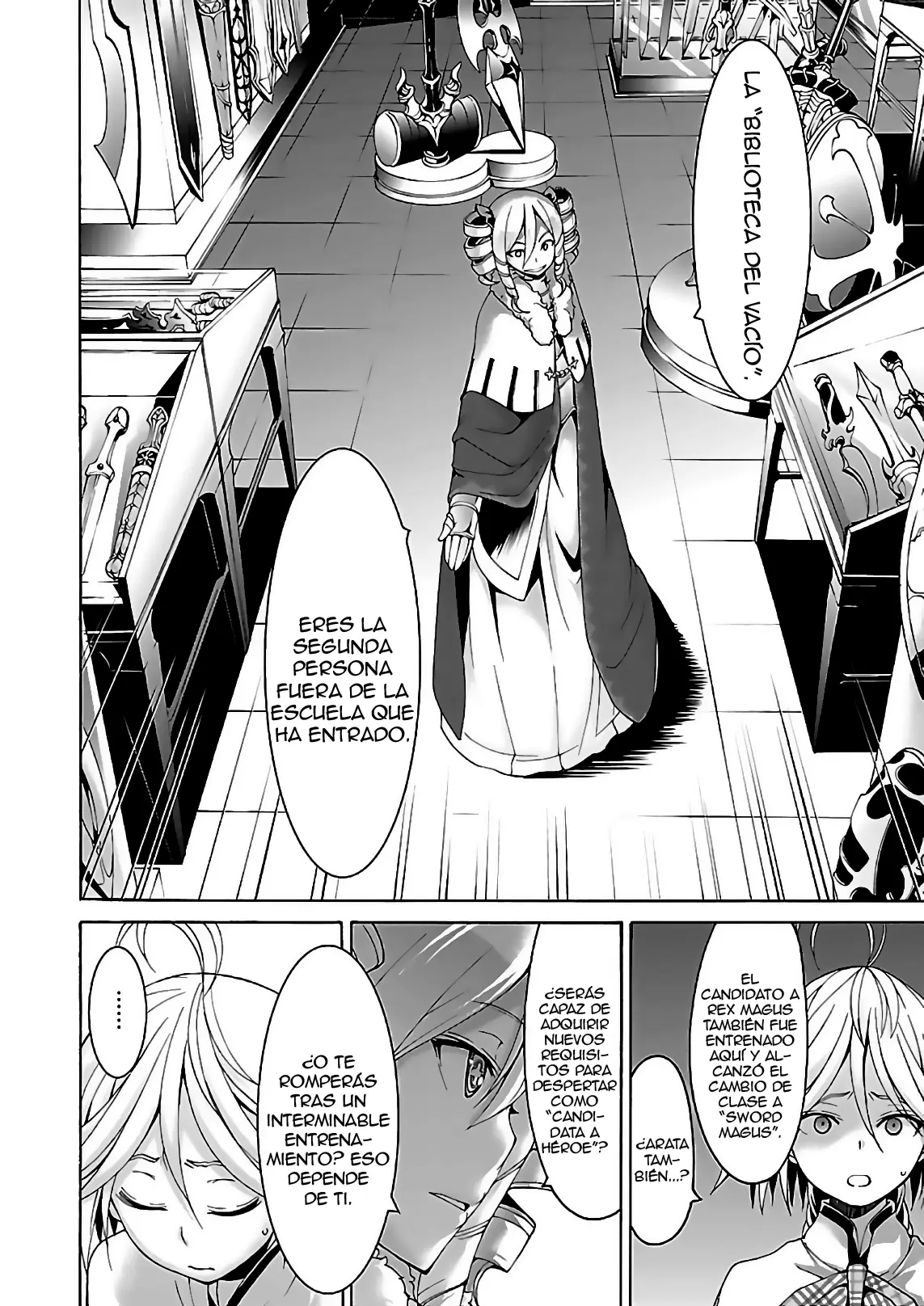 Trinity Seven capítulo 85, página 5