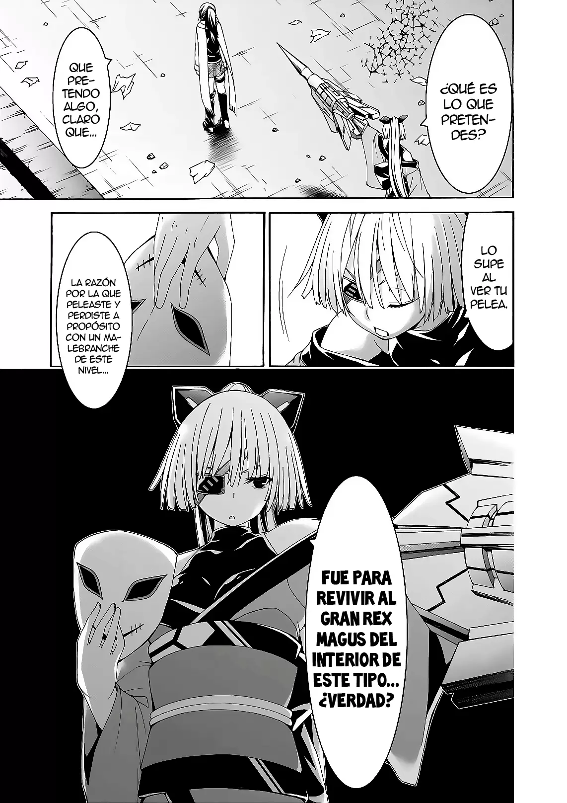 Trinity Seven capítulo 89, página 11
