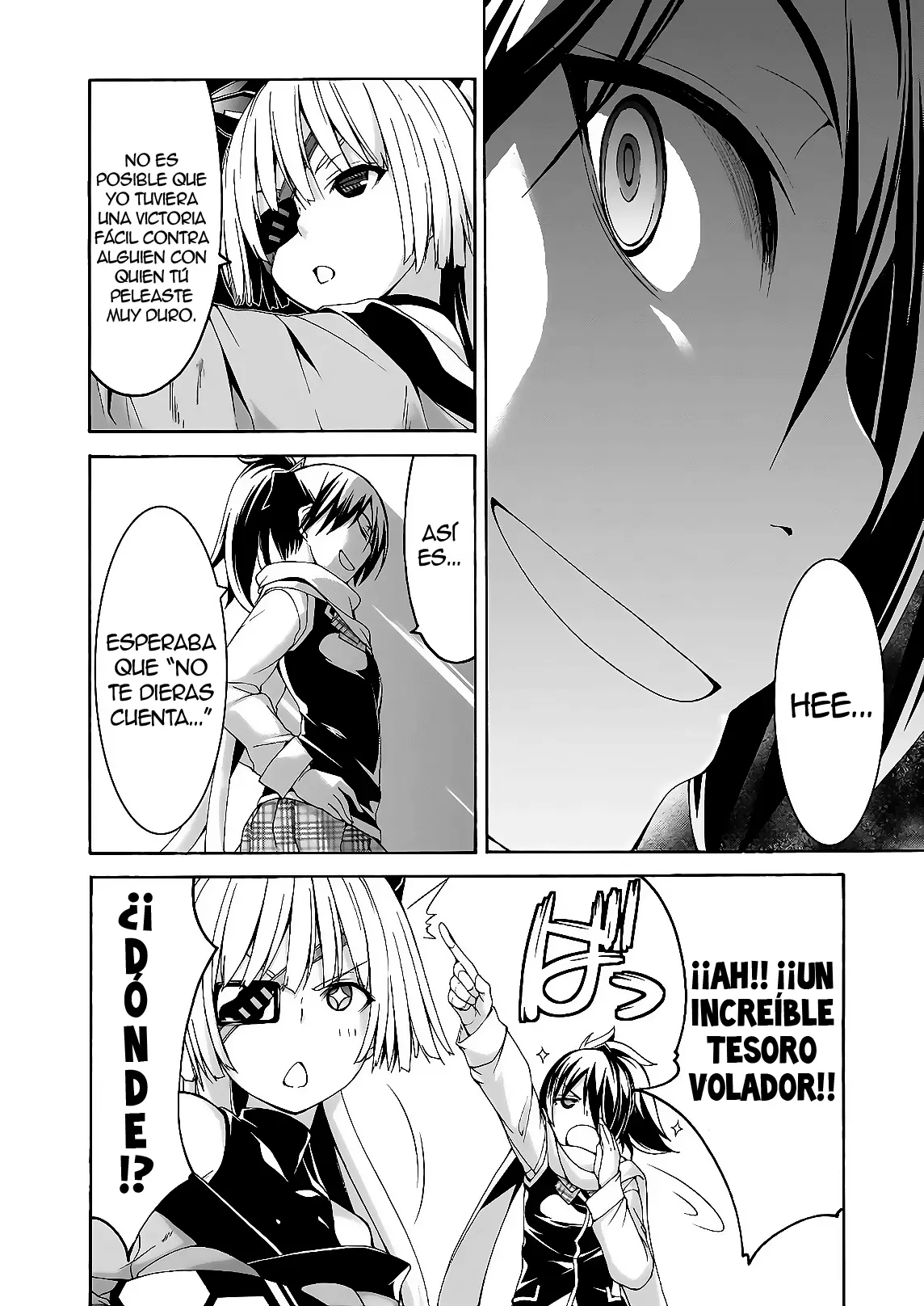 Trinity Seven capítulo 89, página 12