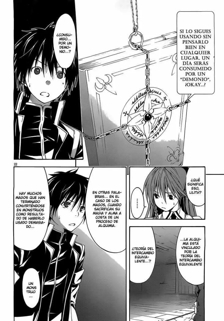 Trinity Seven capítulo 9, página 23