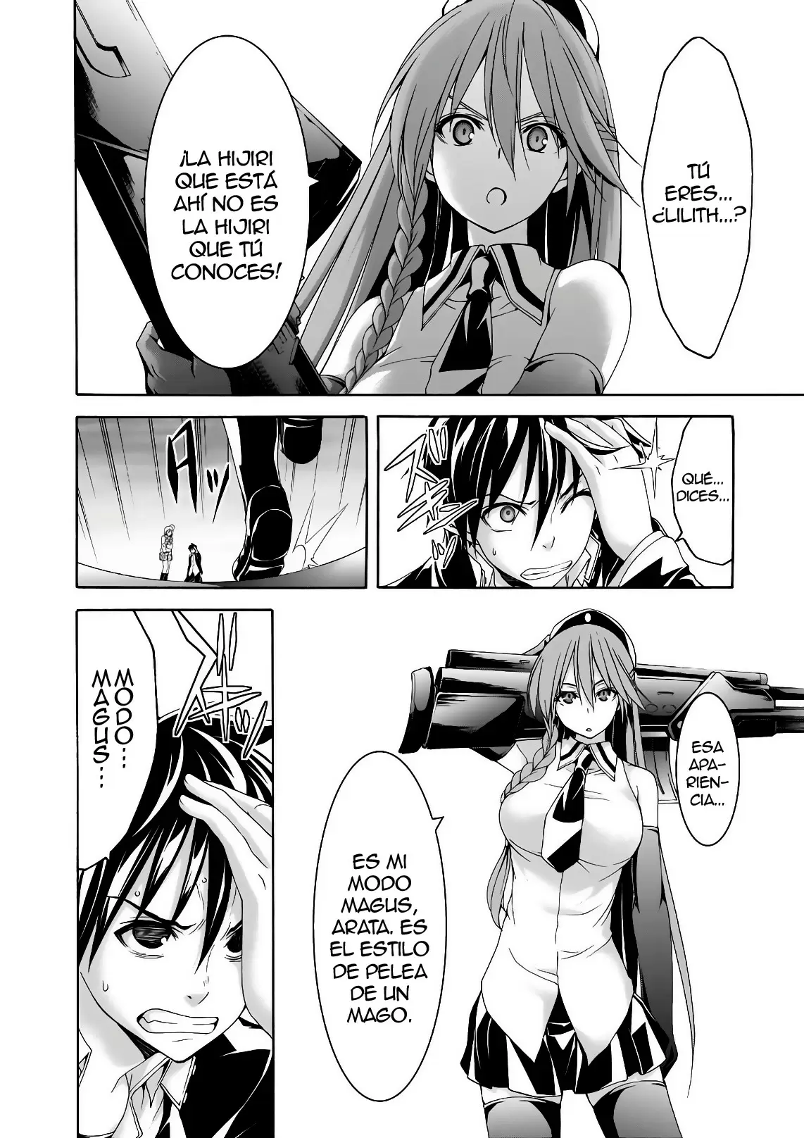 Trinity Seven capítulo 91, página 16