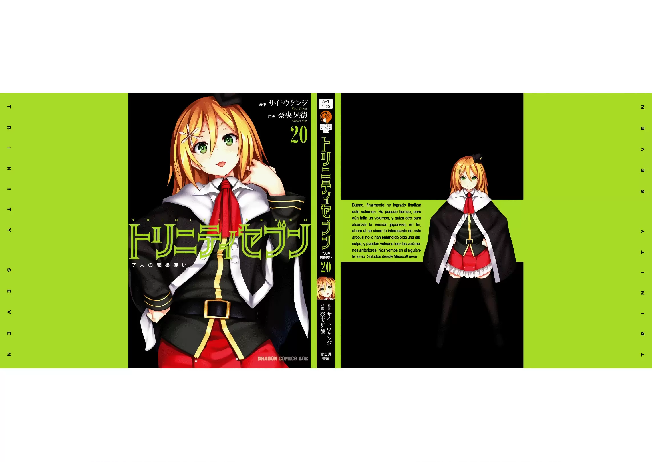 Trinity Seven capítulo 91, página 40