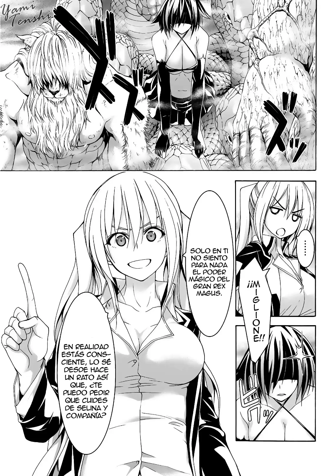 Trinity Seven capítulo 92, página 12