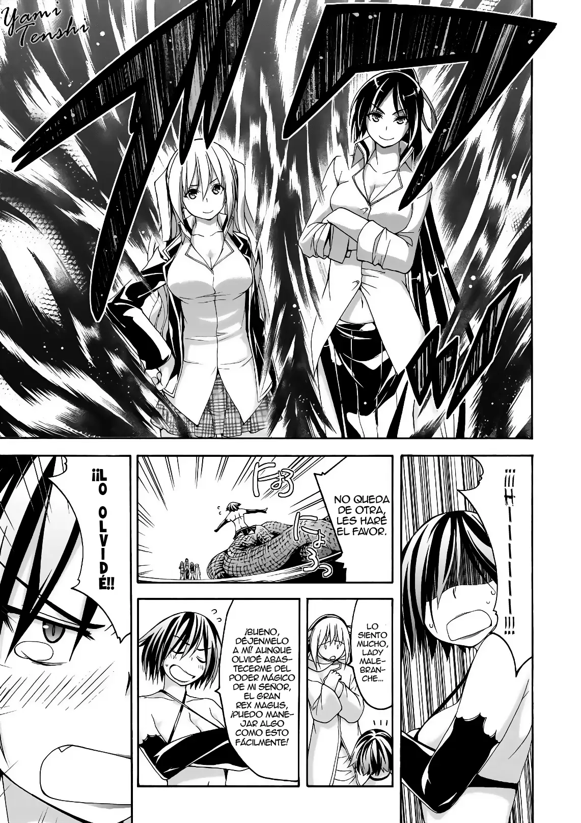 Trinity Seven capítulo 92, página 14