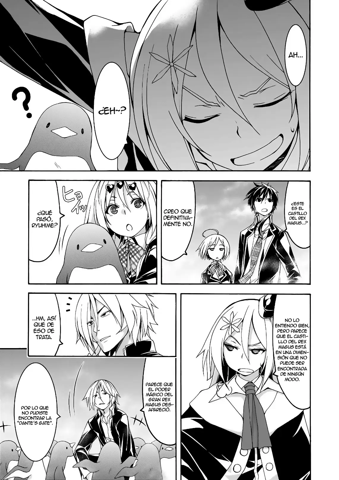 Trinity Seven capítulo 93, página 15