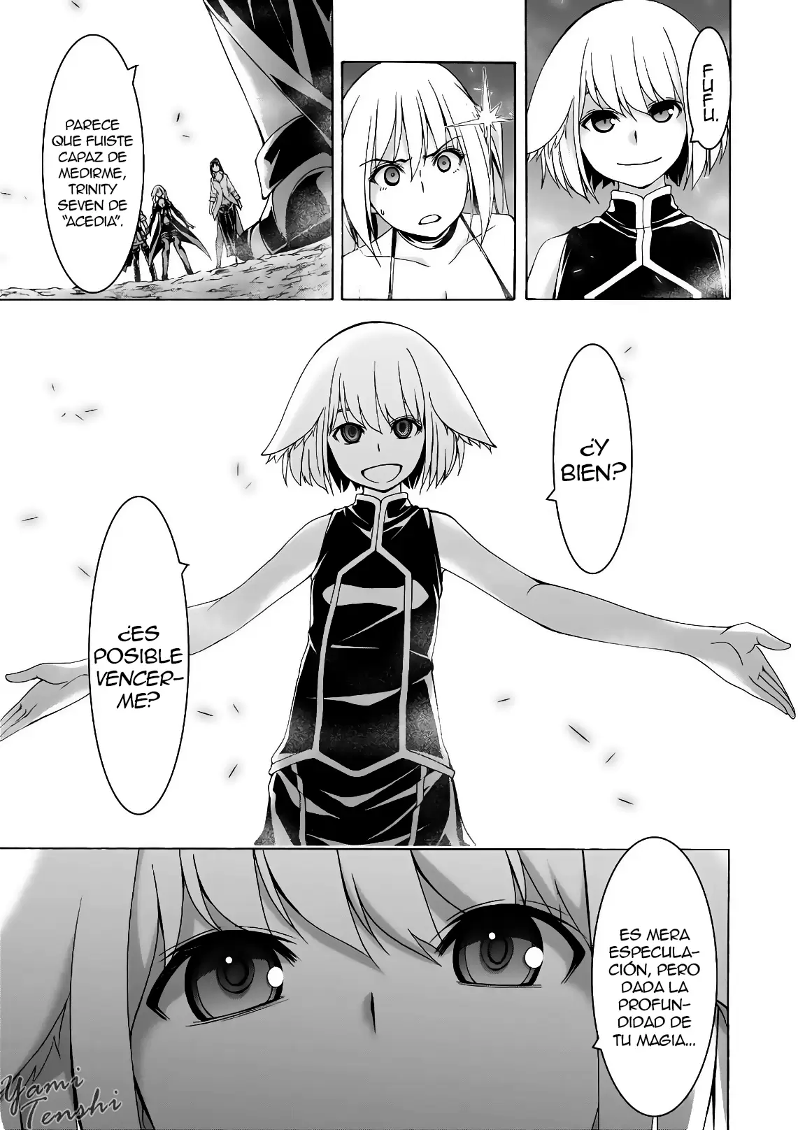 Trinity Seven capítulo 94, página 5