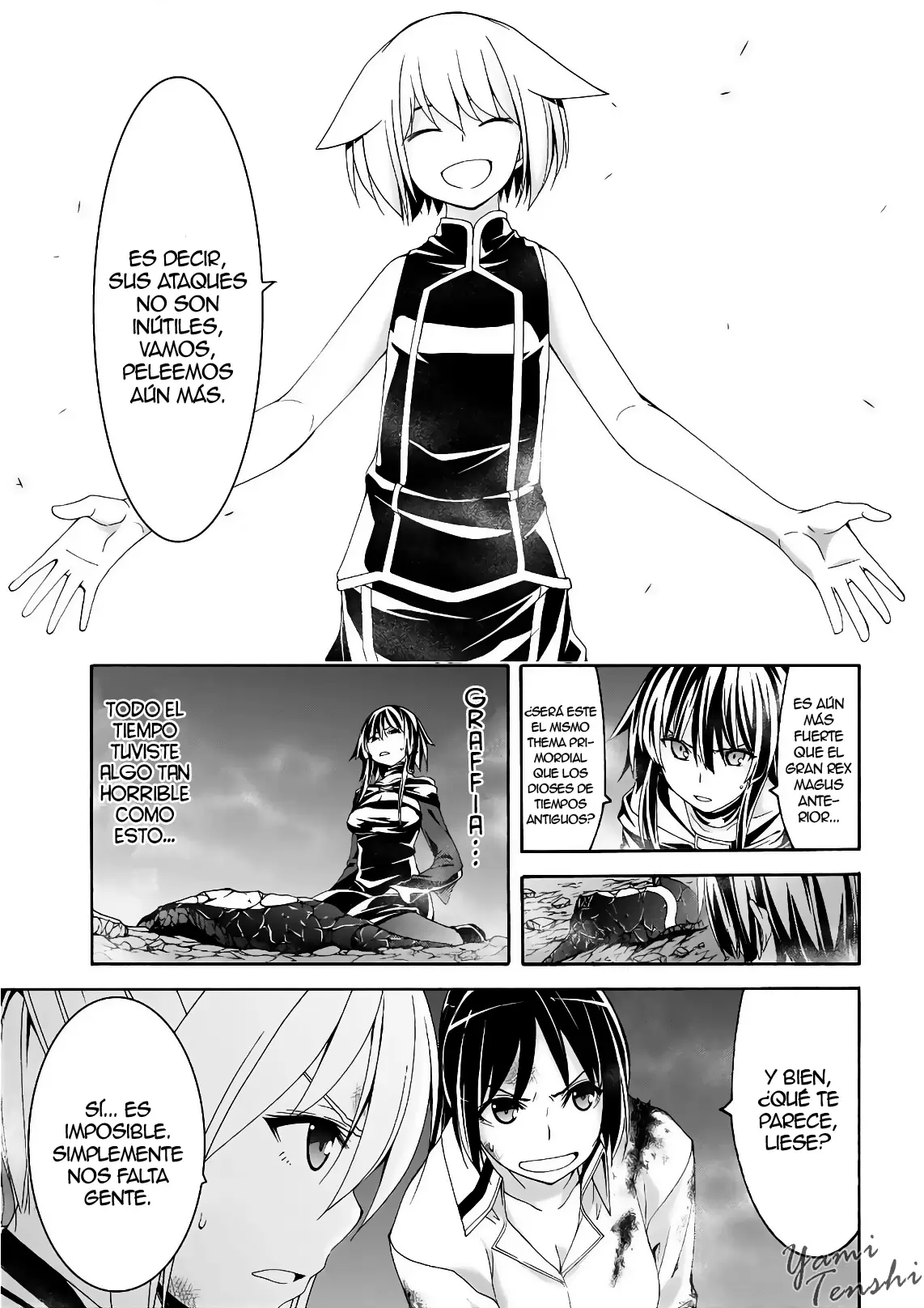 Trinity Seven capítulo 95, página 7