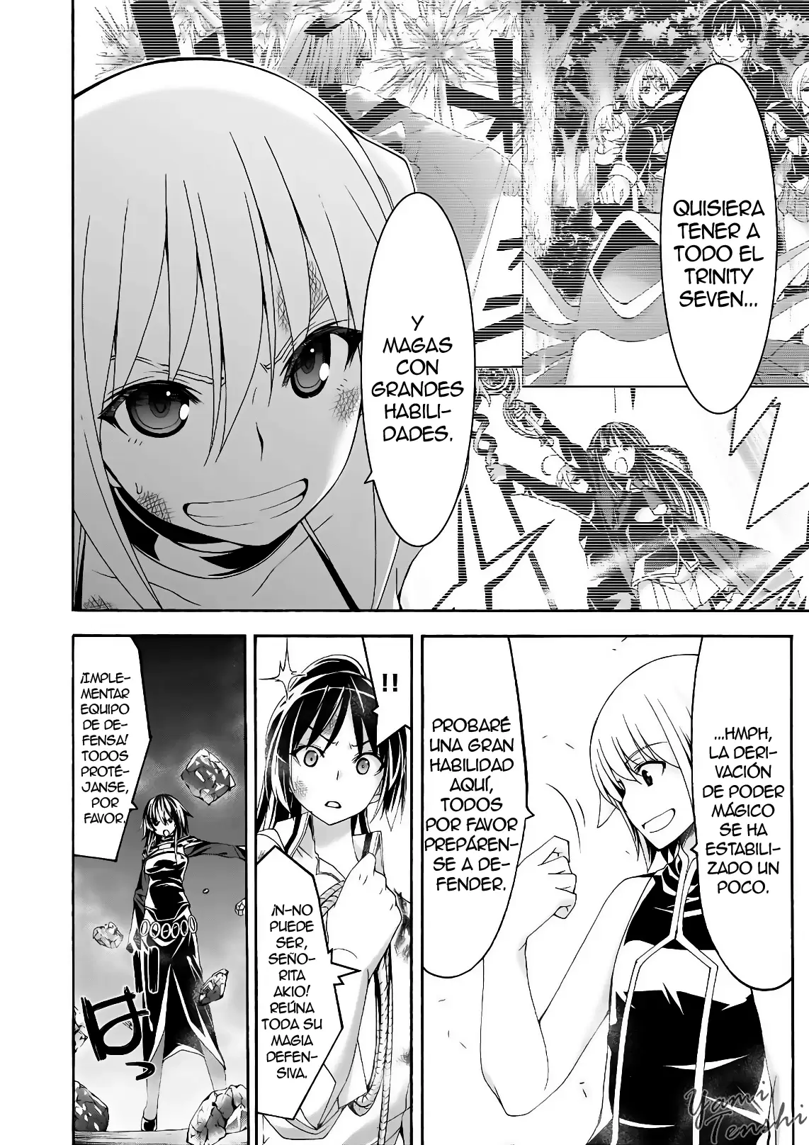 Trinity Seven capítulo 95, página 8