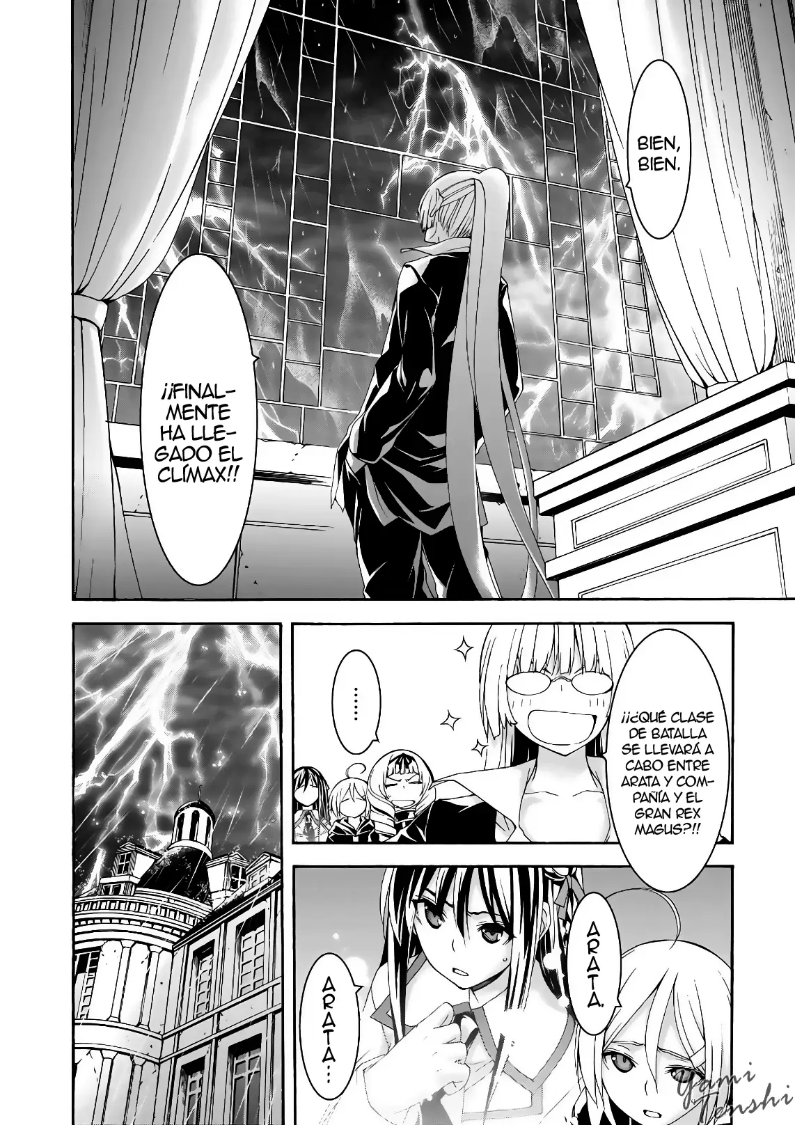Trinity Seven capítulo 95, página 13