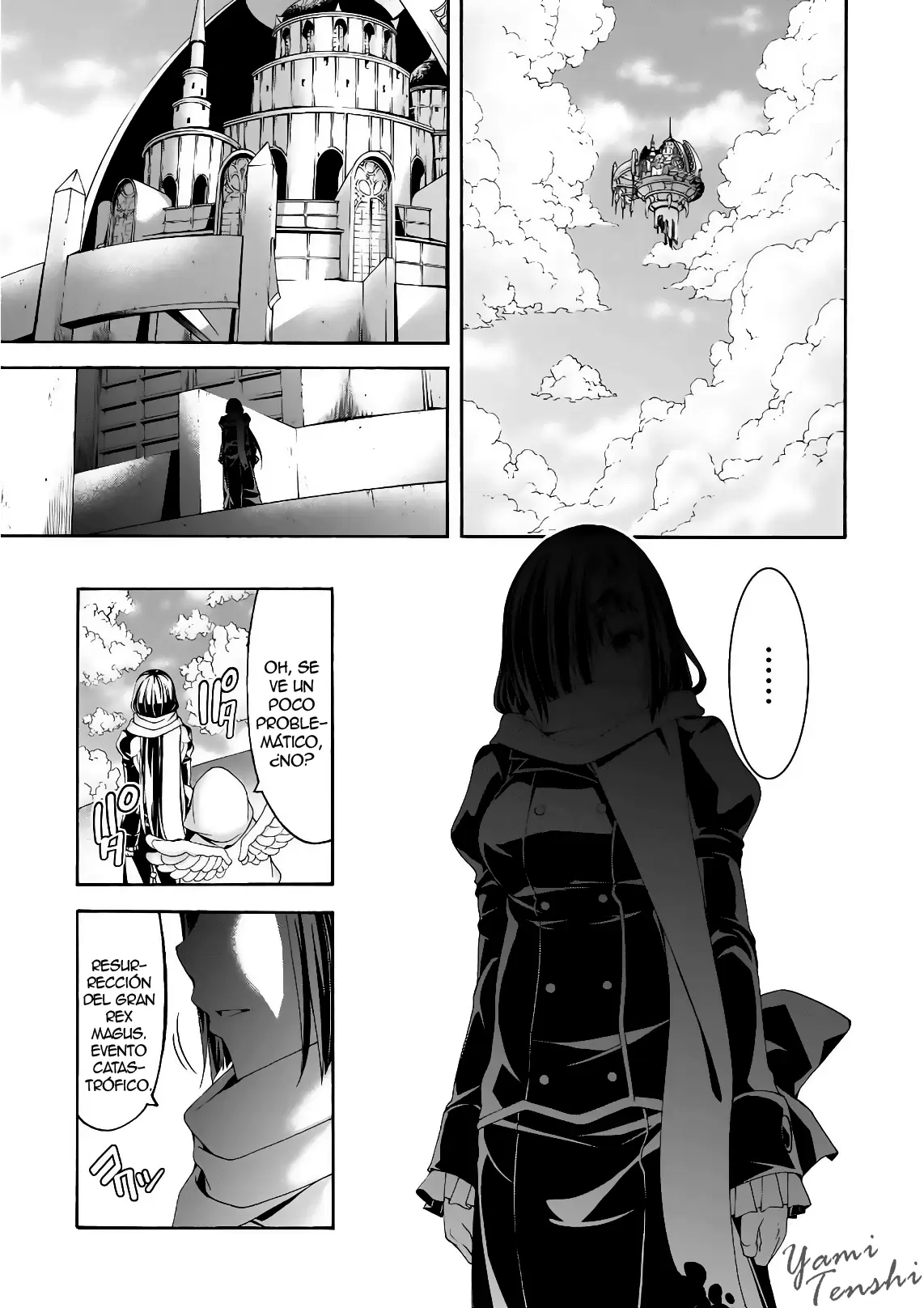 Trinity Seven capítulo 95, página 14