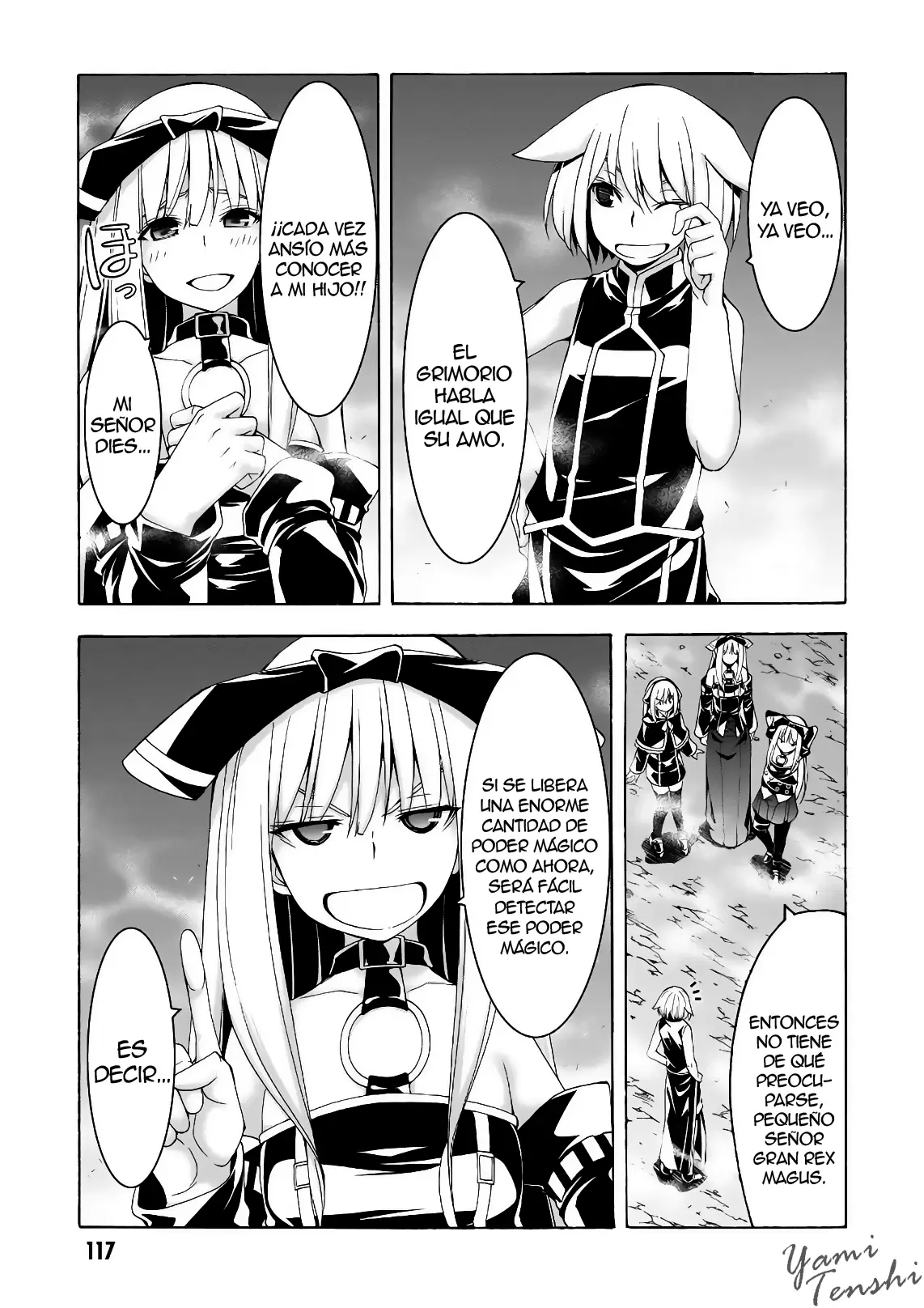 Trinity Seven capítulo 95, página 22