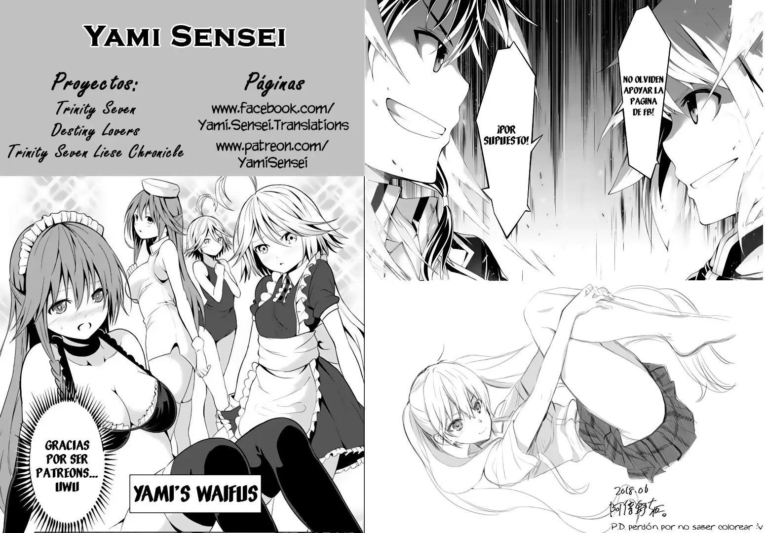 Trinity Seven capítulo 95, página 28