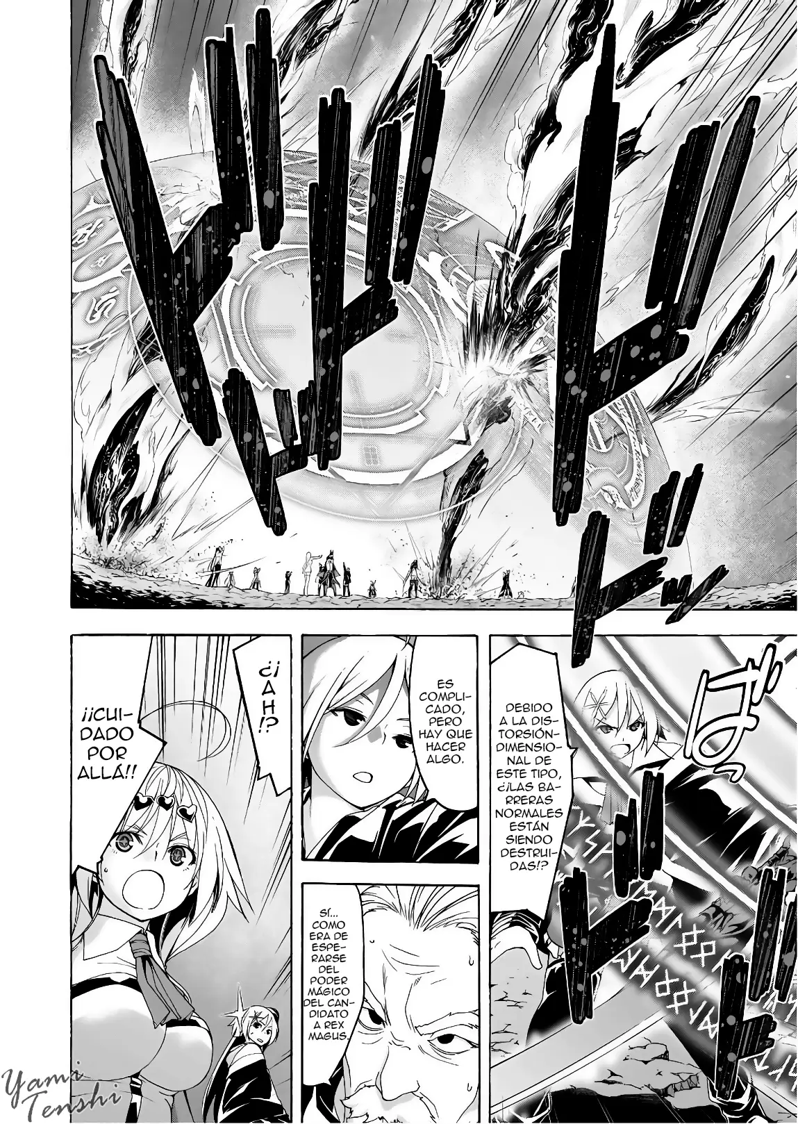 Trinity Seven capítulo 96, página 16