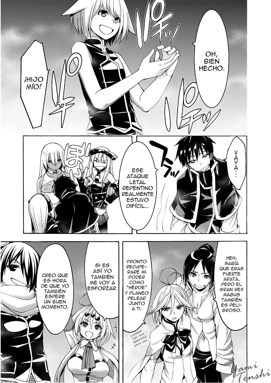 Trinity Seven capítulo 96, página 19