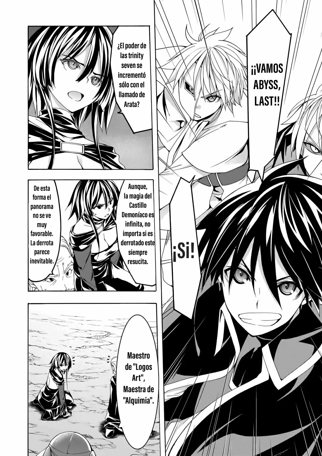 Trinity Seven capítulo 97, página 12