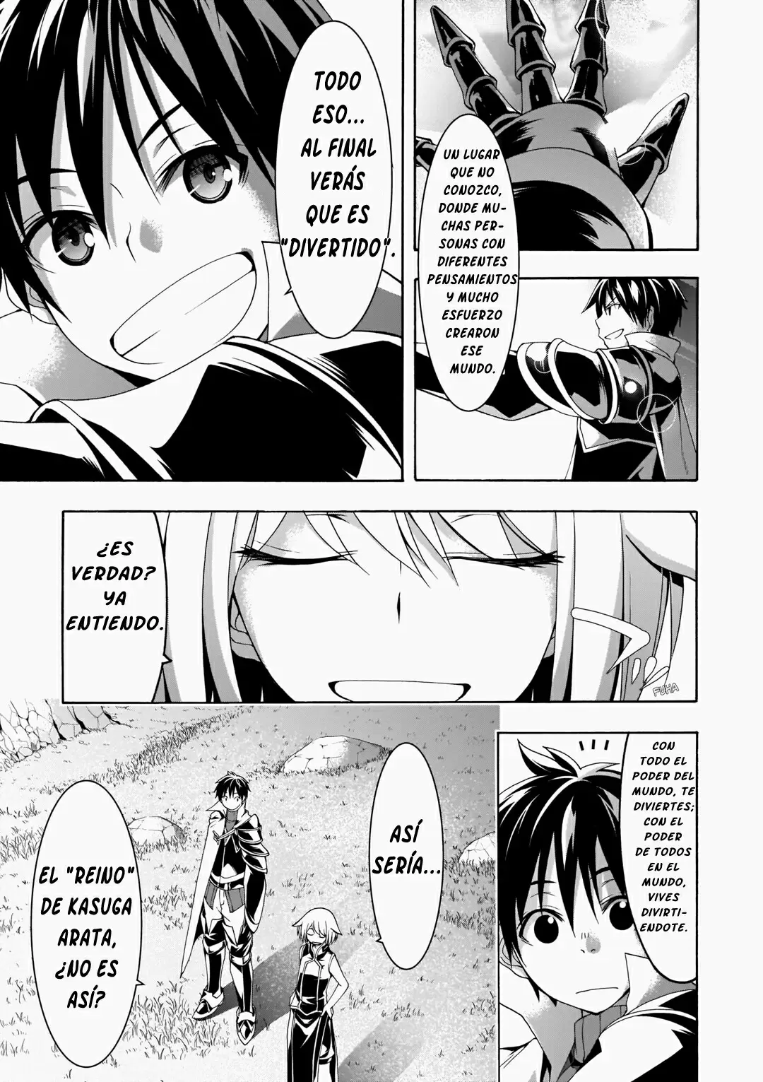 Trinity Seven capítulo 99, página 9