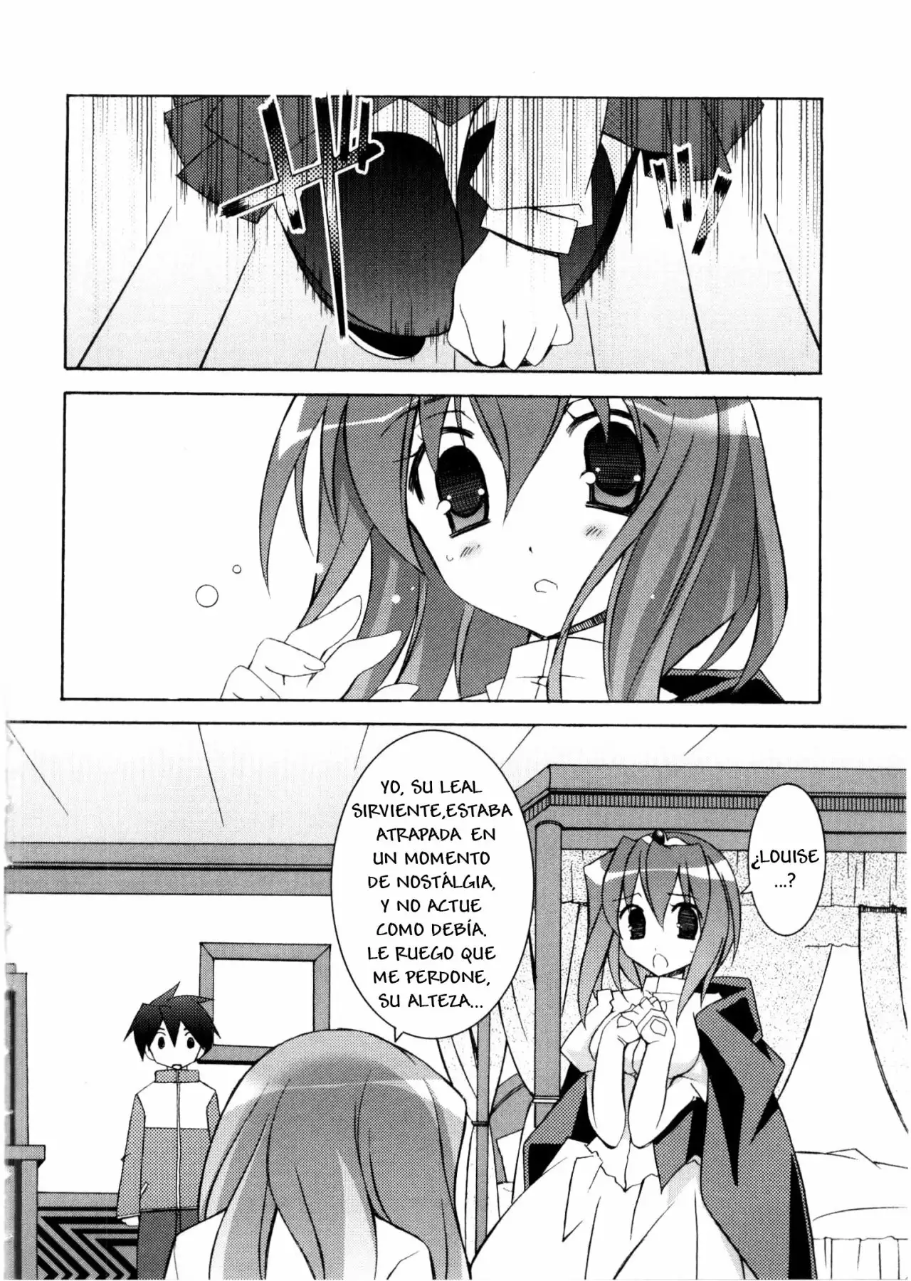 Zero no tsukaima capítulo 13, página 4