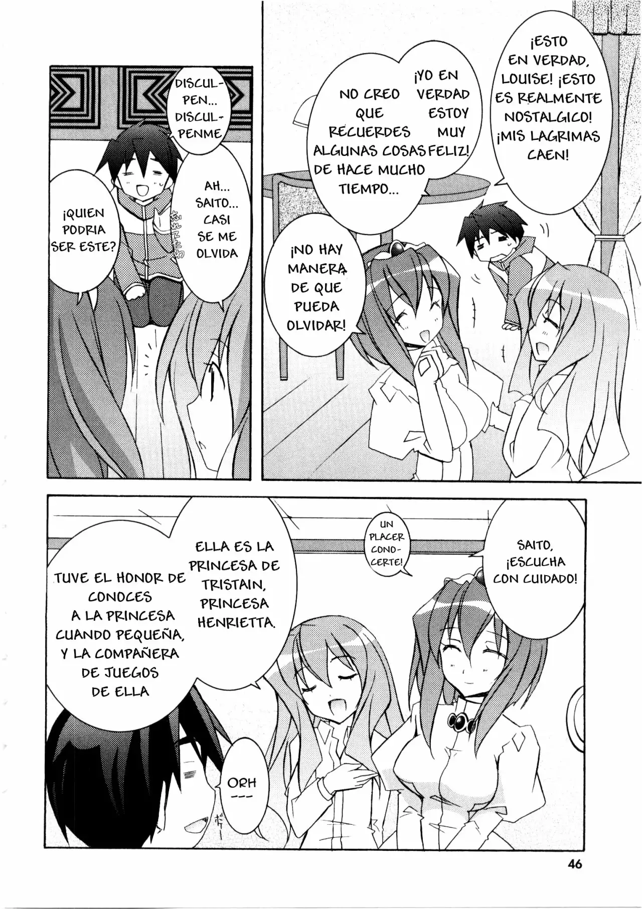 Zero no tsukaima capítulo 13, página 10