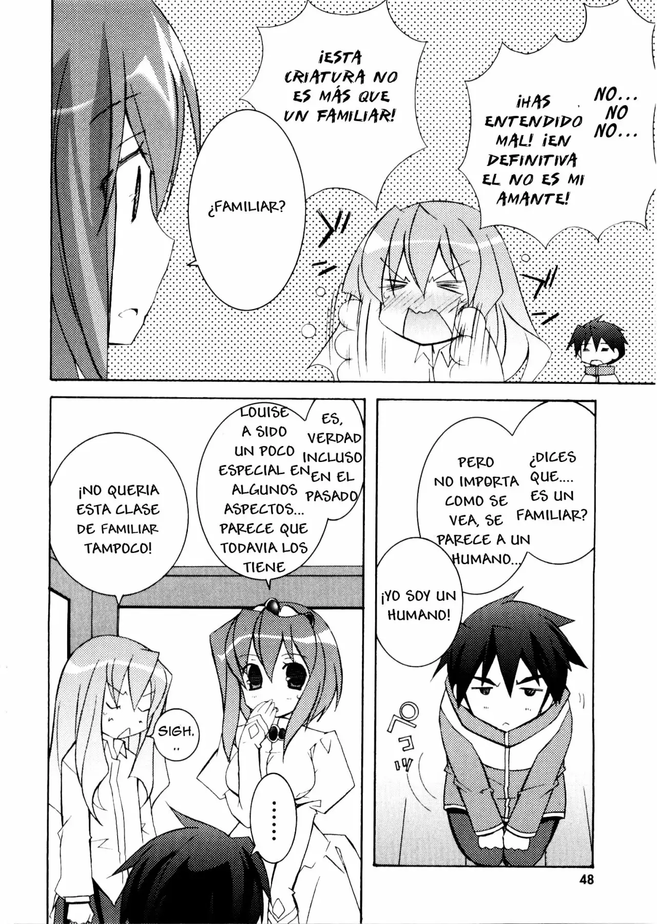 Zero no tsukaima capítulo 13, página 12