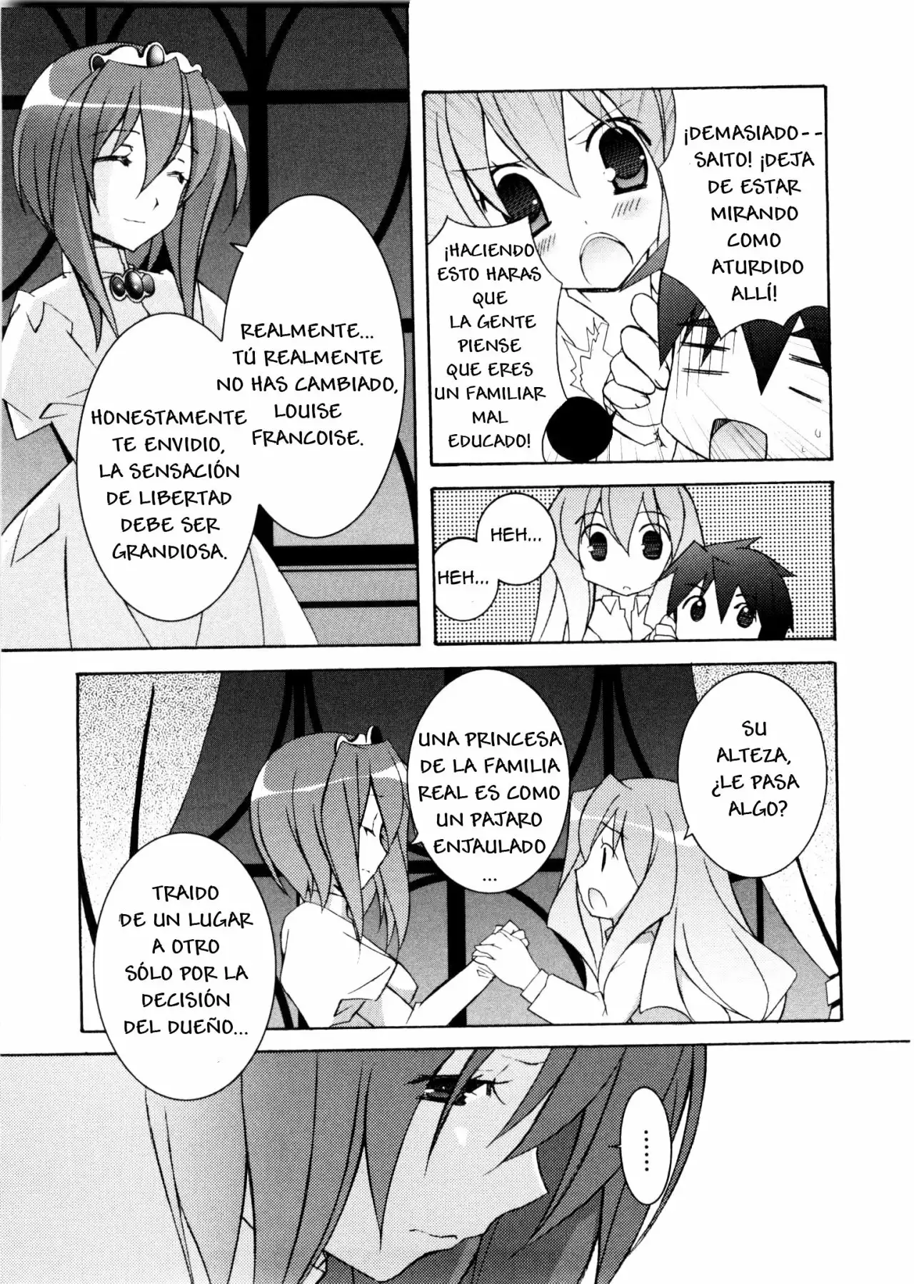 Zero no tsukaima capítulo 13, página 13