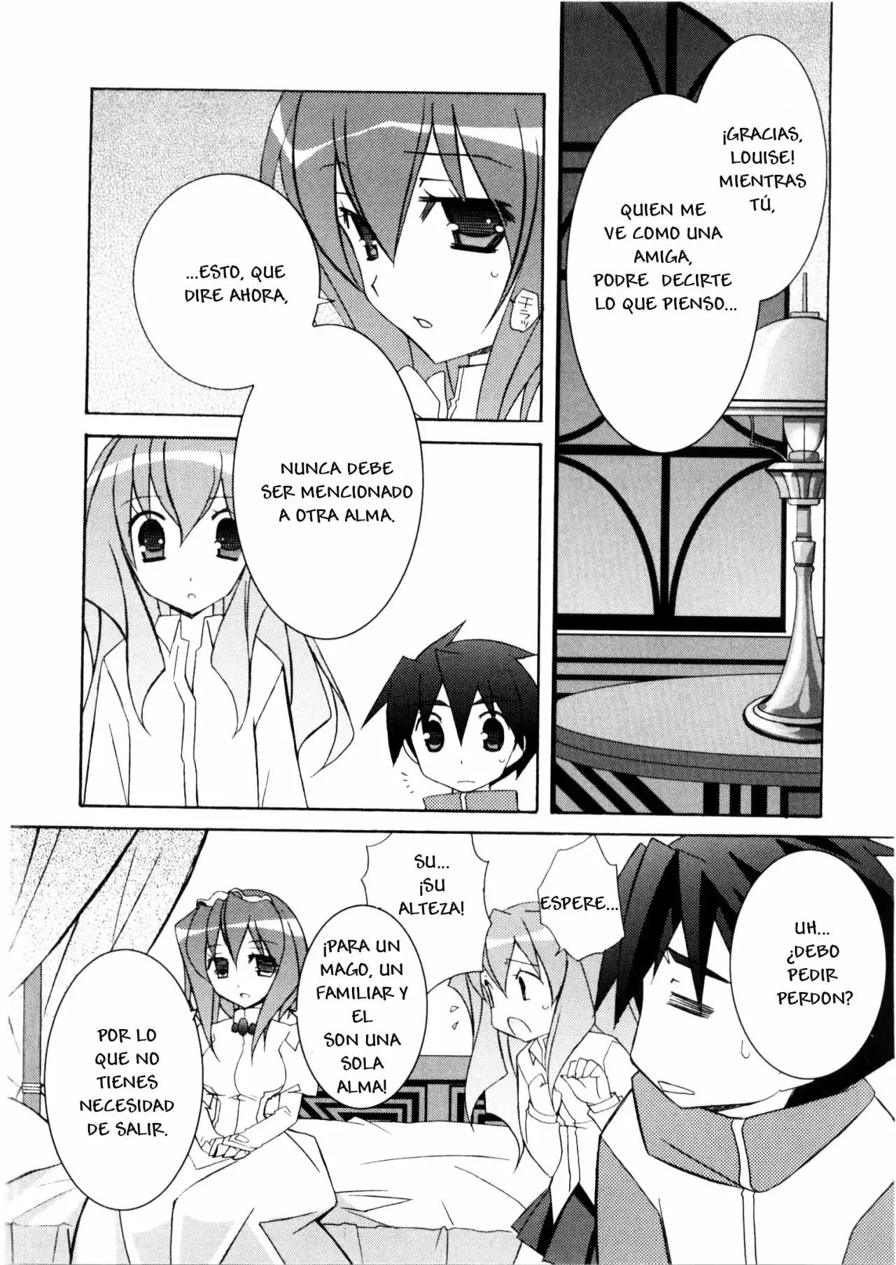 Zero no tsukaima capítulo 13, página 18