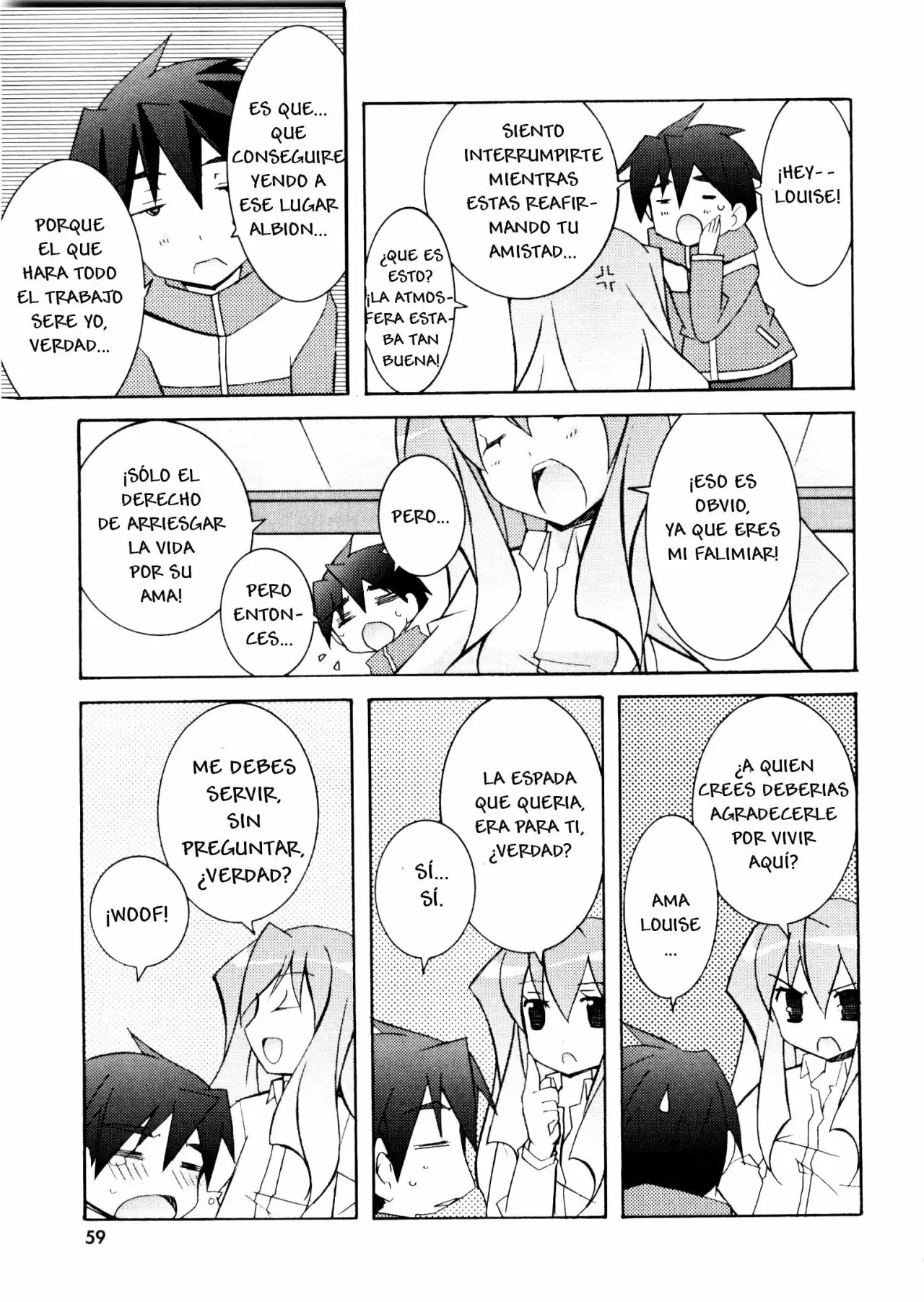 Zero no tsukaima capítulo 13, página 23