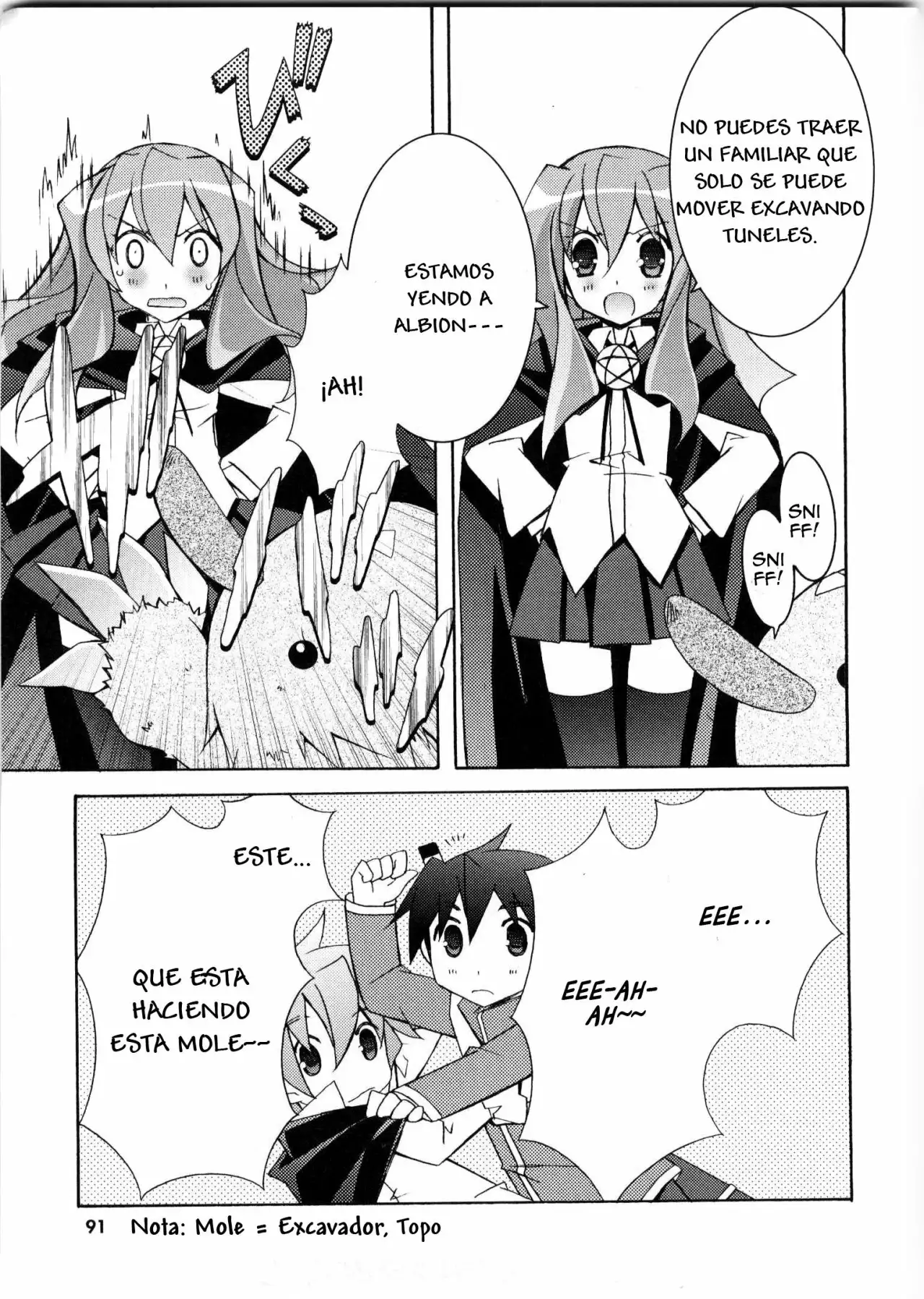 Zero no tsukaima capítulo 14, página 21