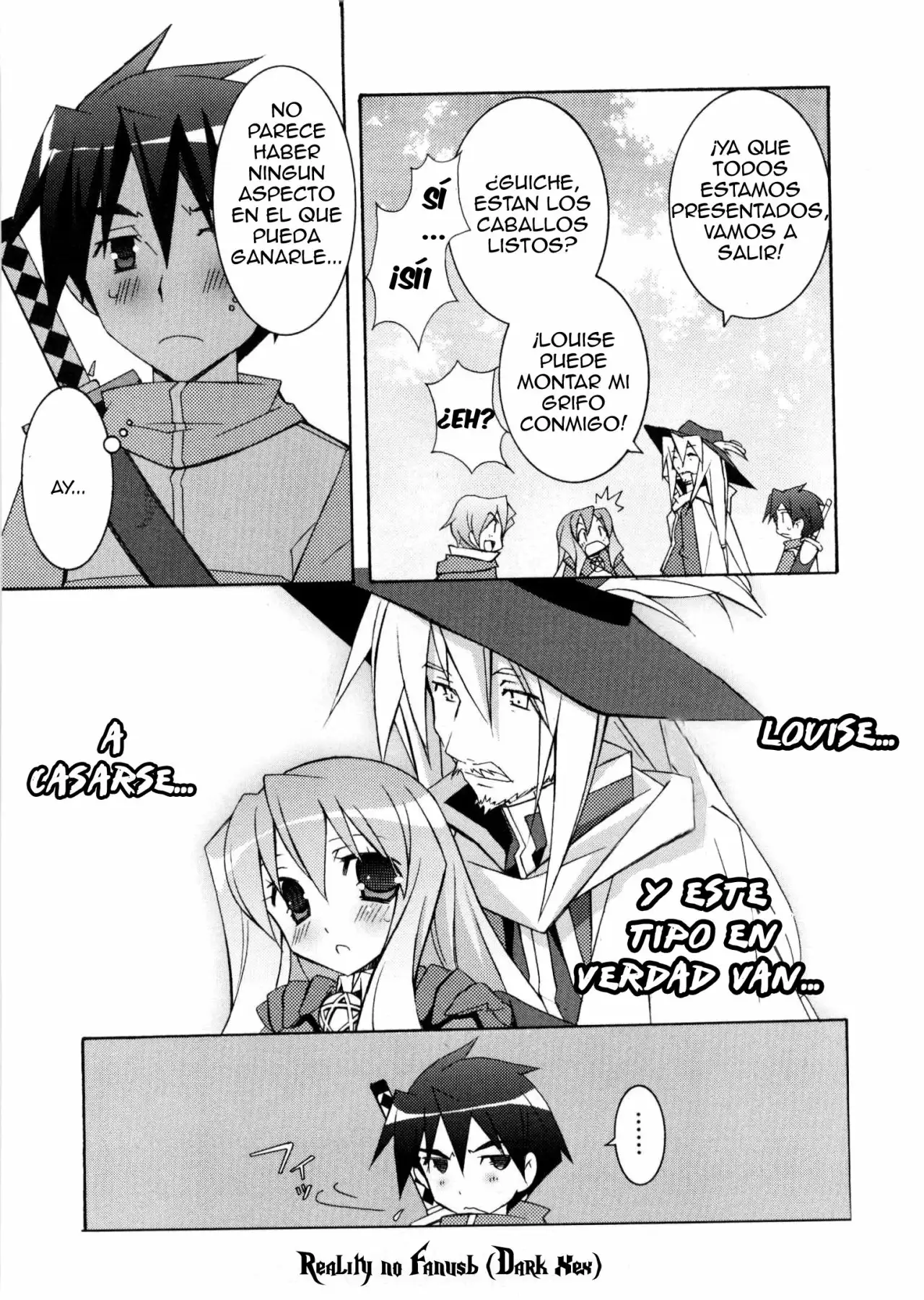 Zero no tsukaima capítulo 15, página 9