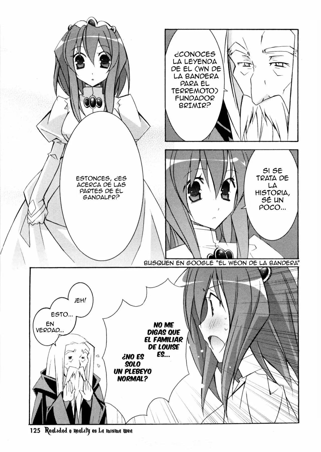 Zero no tsukaima capítulo 15, página 21