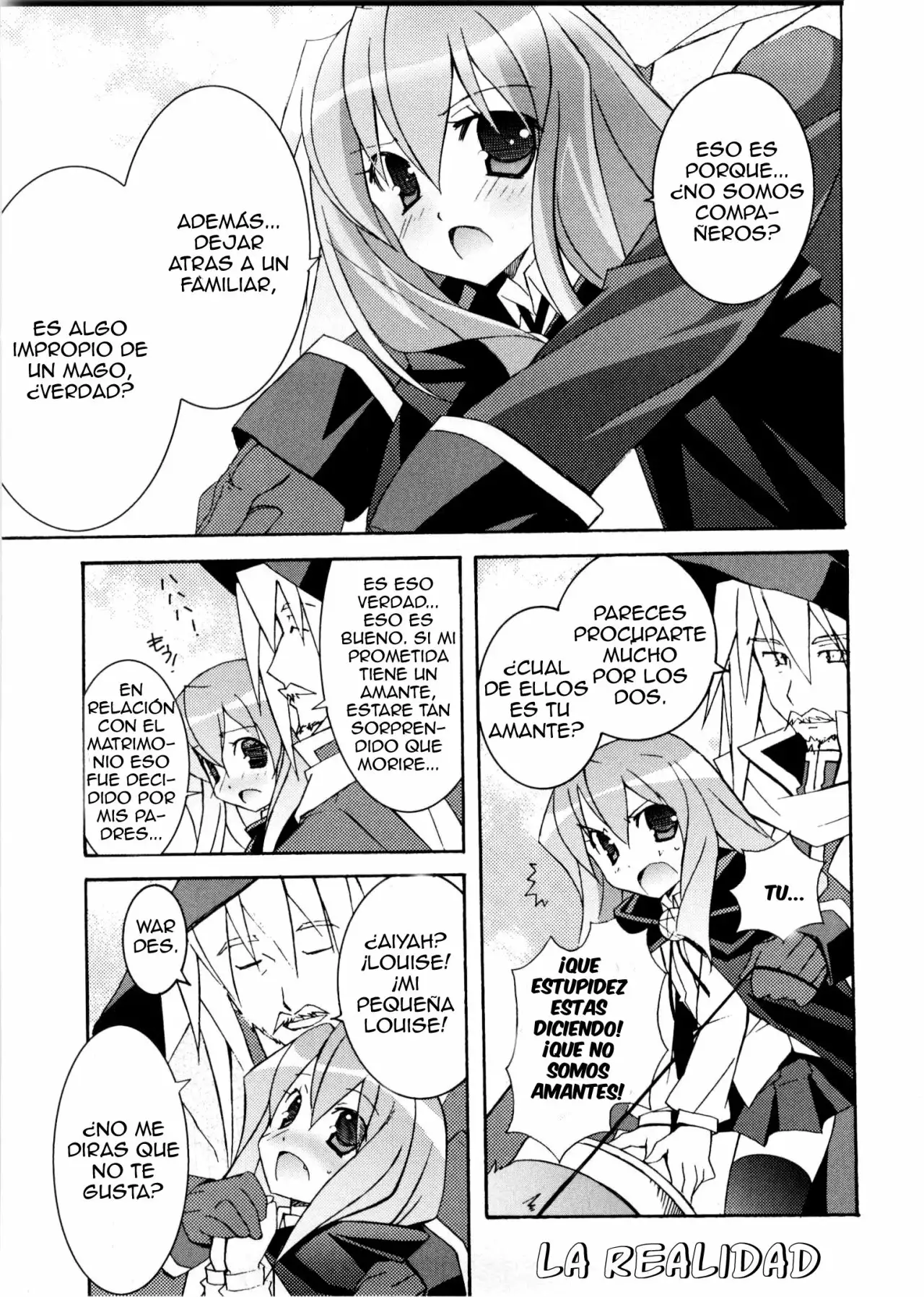 Zero no tsukaima capítulo 16, página 5