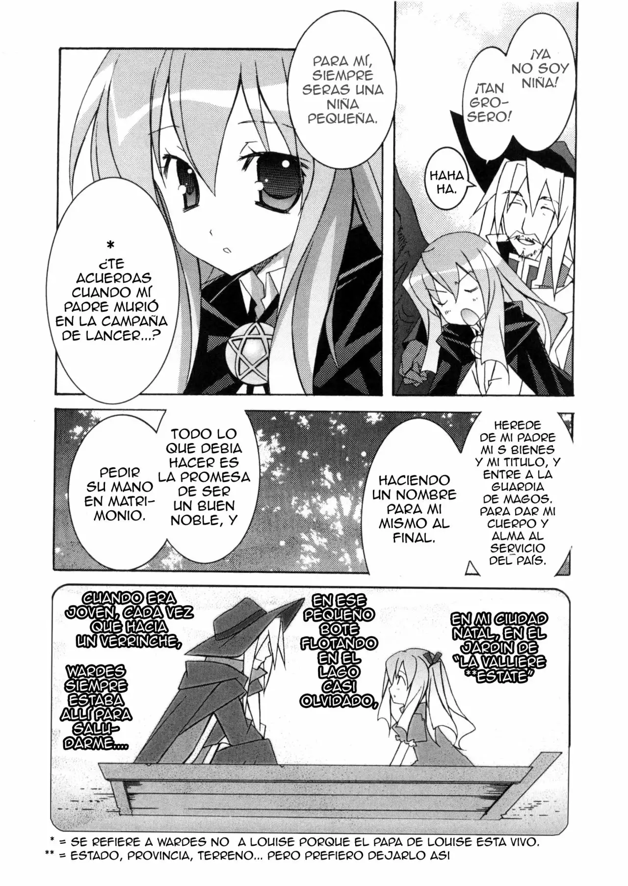 Zero no tsukaima capítulo 16, página 6