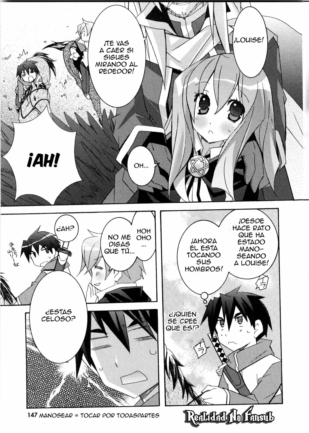 Zero no tsukaima capítulo 16, página 9