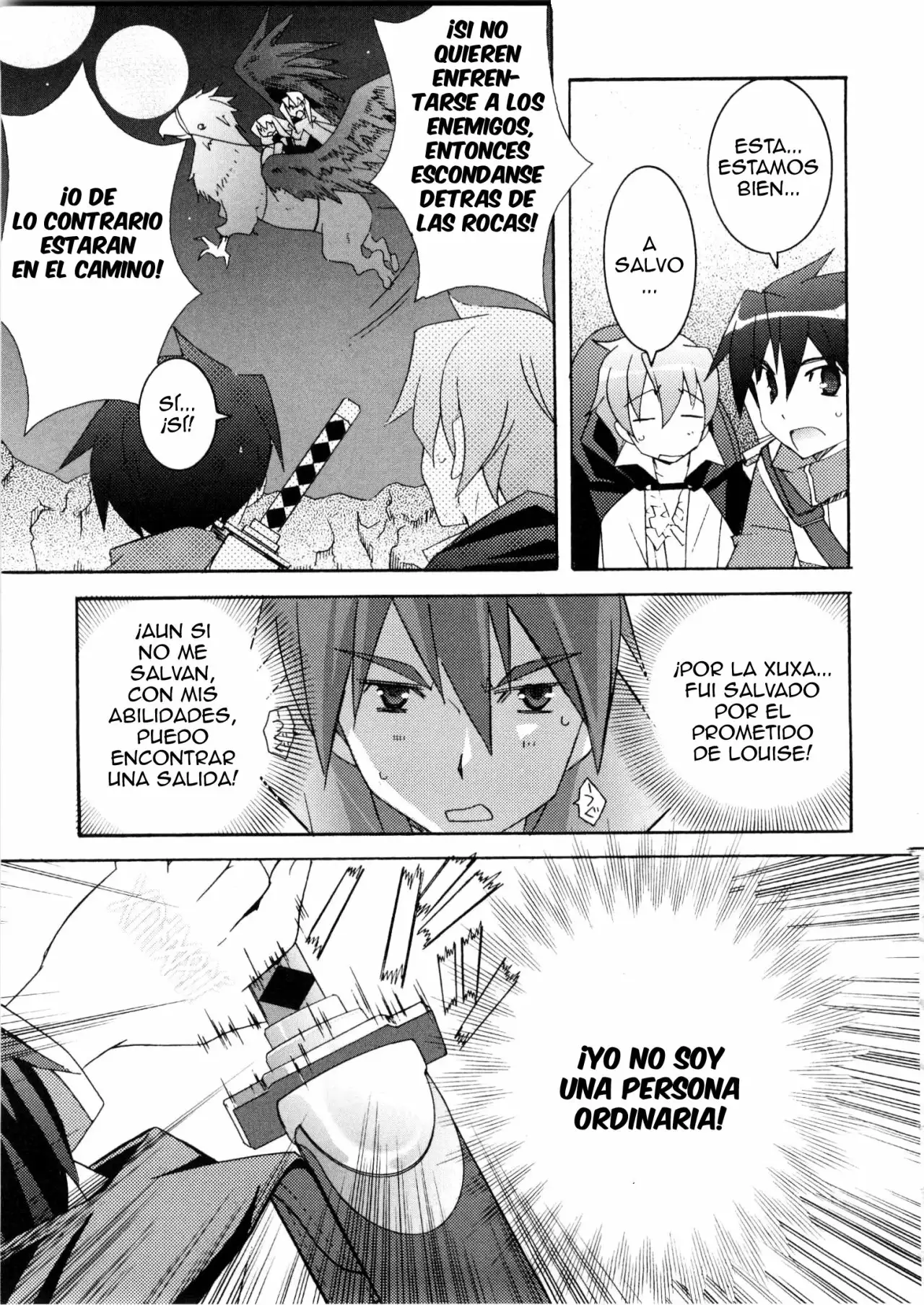 Zero no tsukaima capítulo 16, página 17