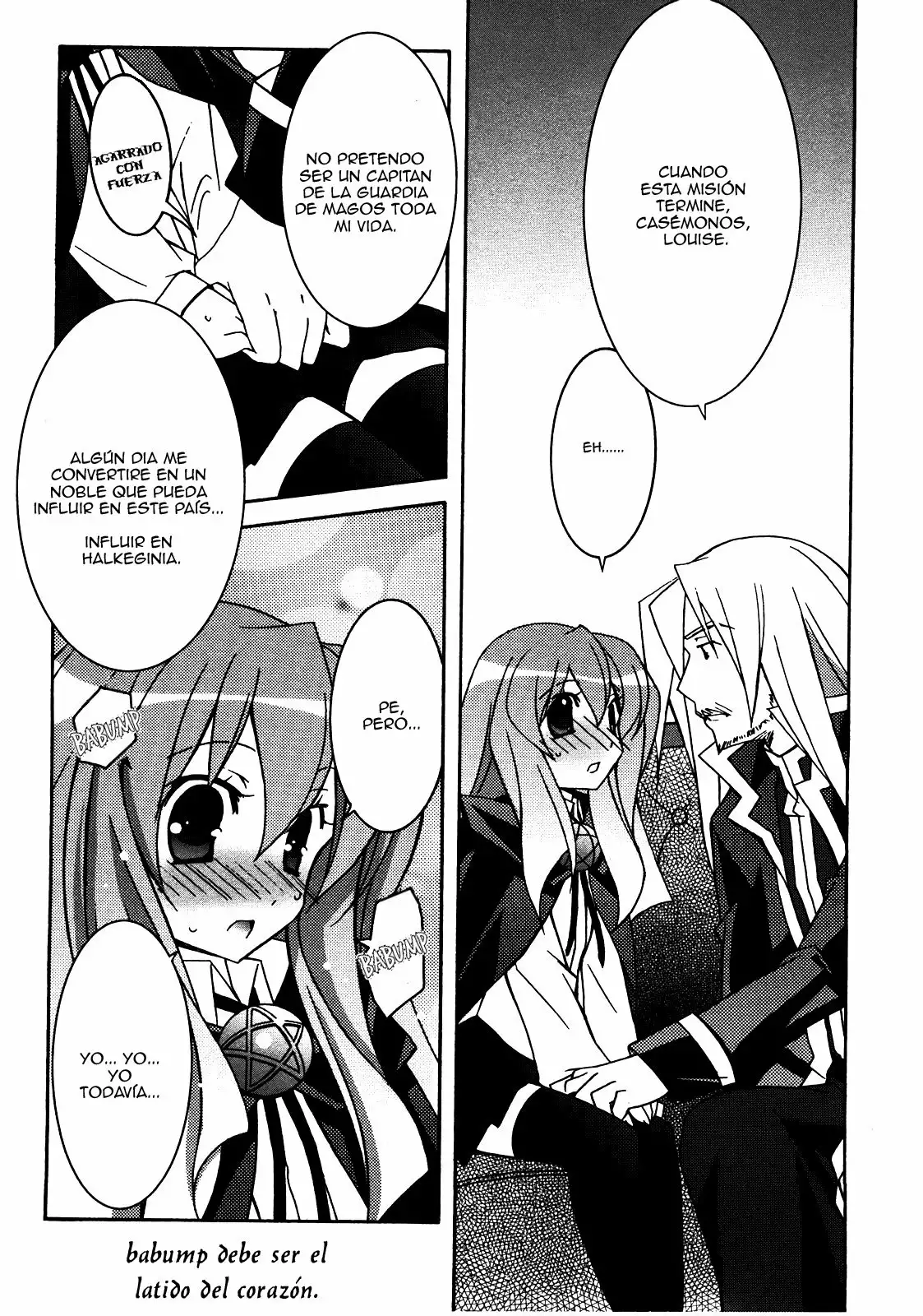 Zero no tsukaima capítulo 17, página 14