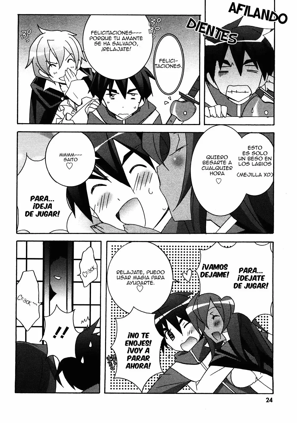 Zero no tsukaima capítulo 17, página 24
