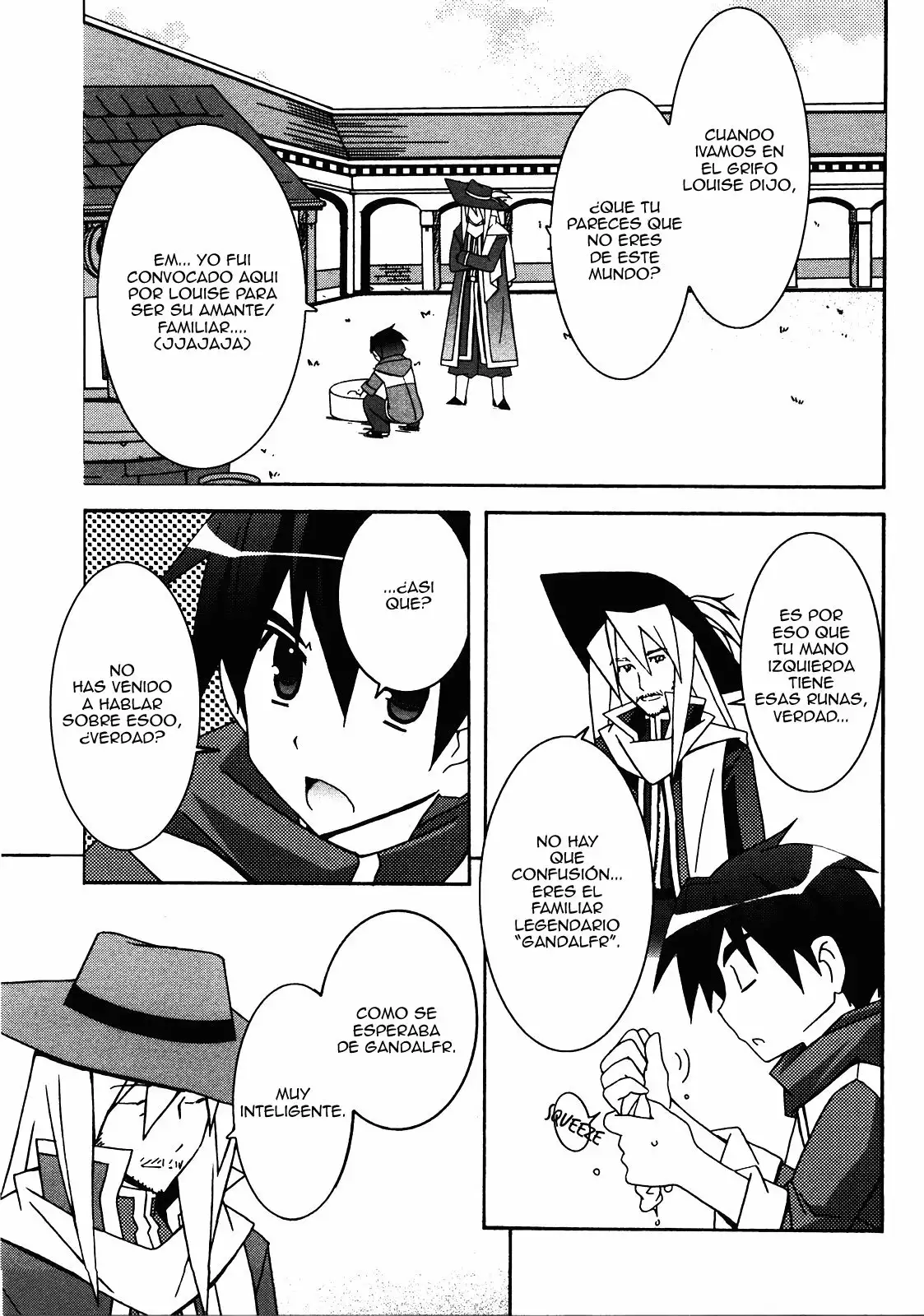 Zero no tsukaima capítulo 17, página 31