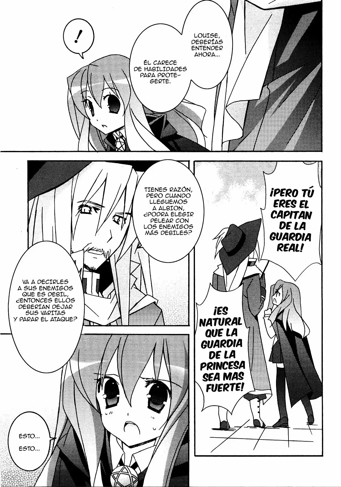 Zero no tsukaima capítulo 18, página 21