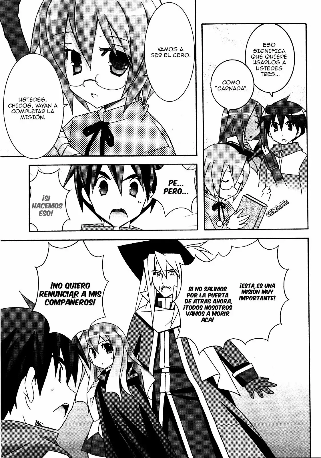 Zero no tsukaima capítulo 19, página 7