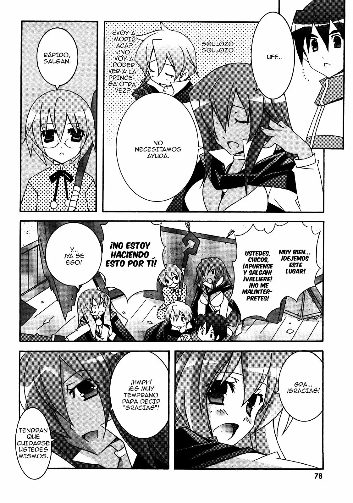 Zero no tsukaima capítulo 19, página 8