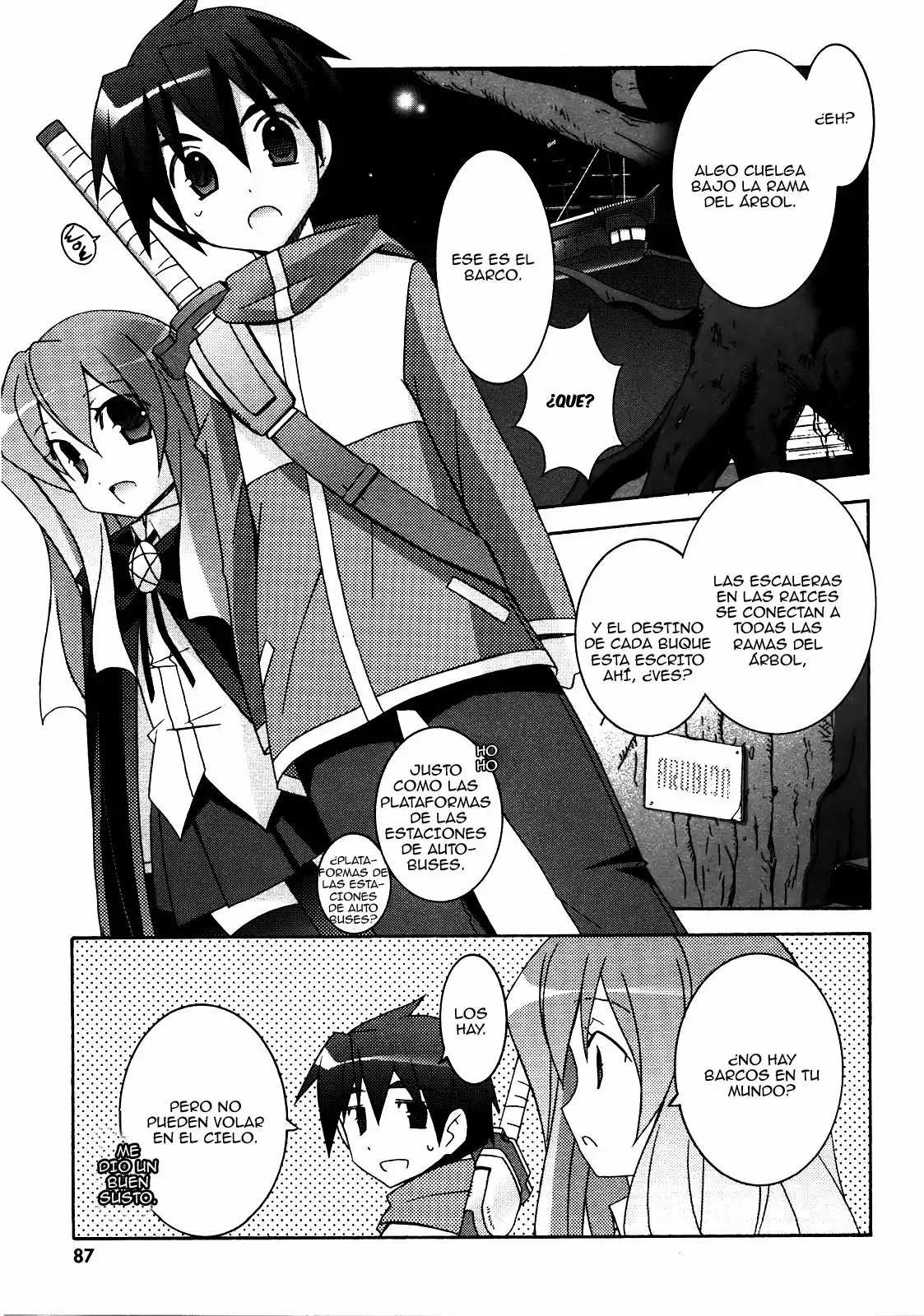 Zero no tsukaima capítulo 19, página 17