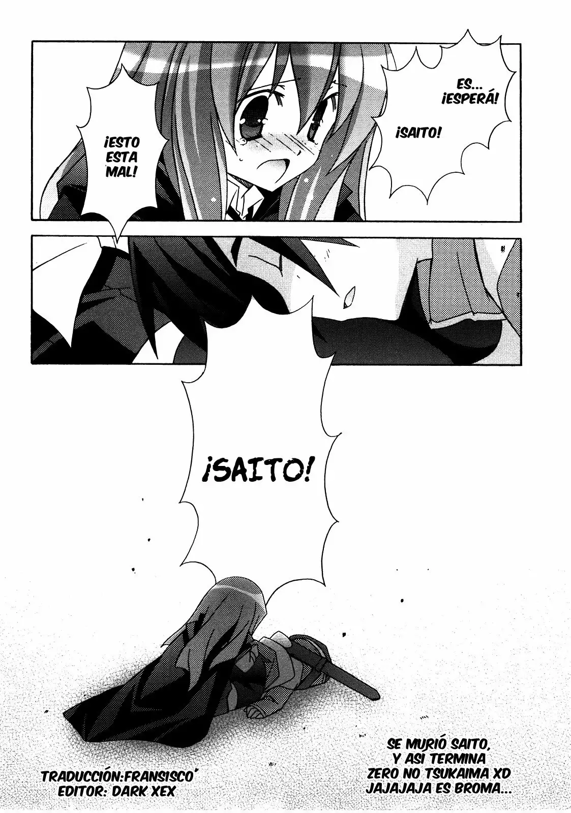 Zero no tsukaima capítulo 19, página 32