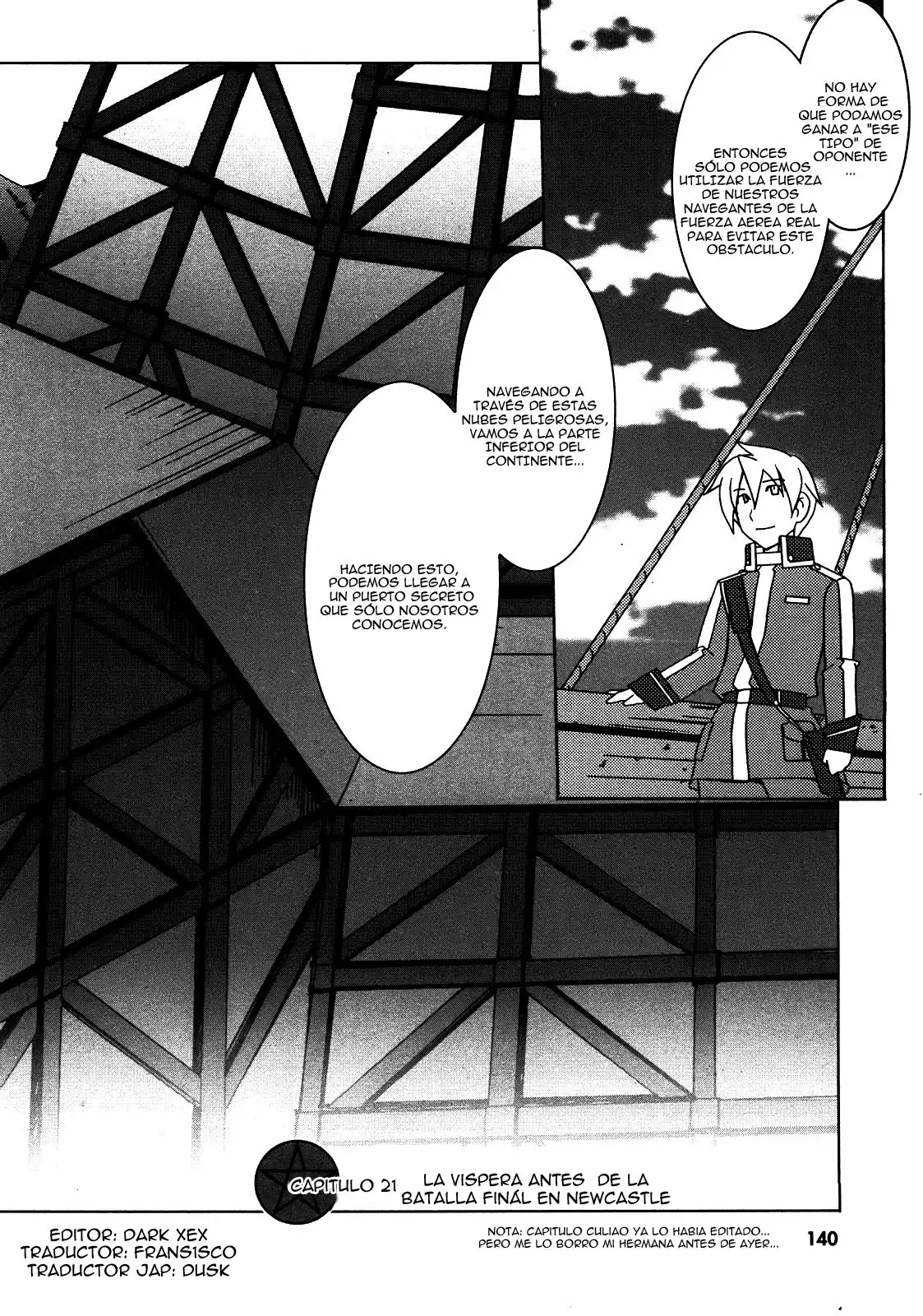 Zero no tsukaima capítulo 21, página 2