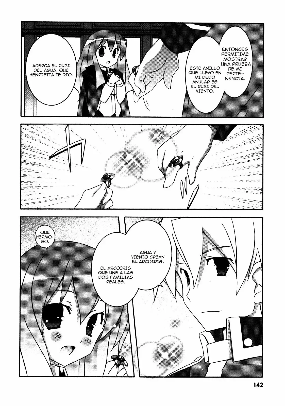 Zero no tsukaima capítulo 21, página 4