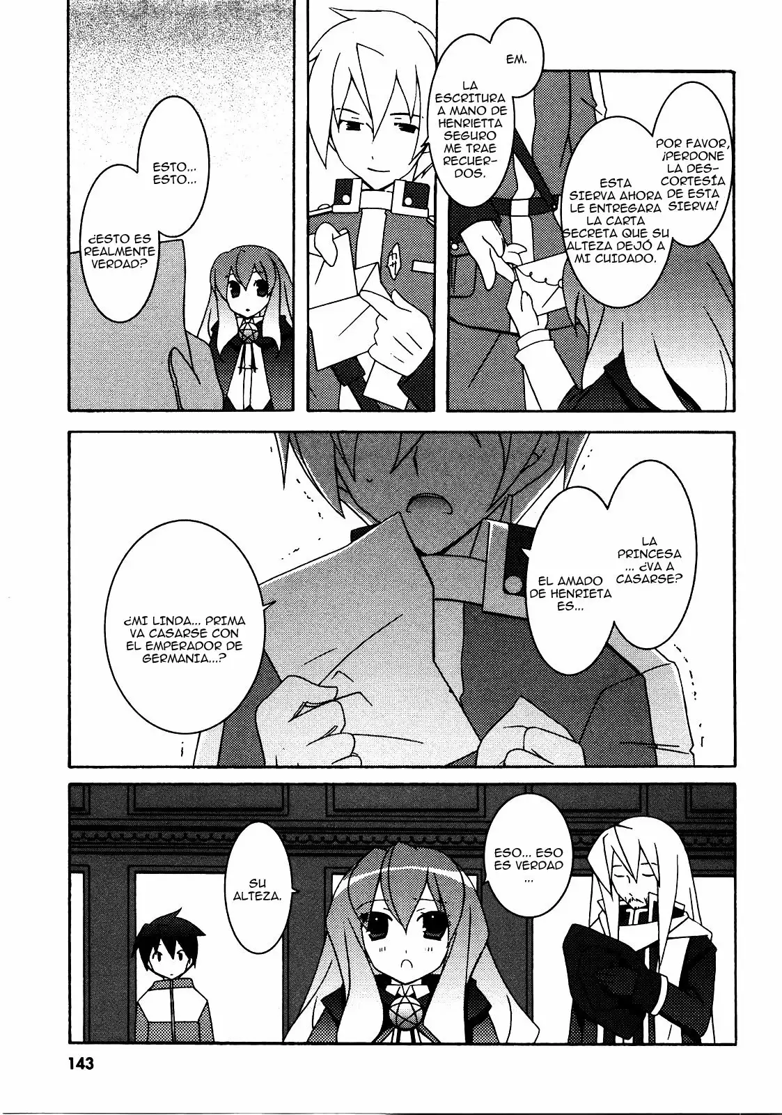 Zero no tsukaima capítulo 21, página 5