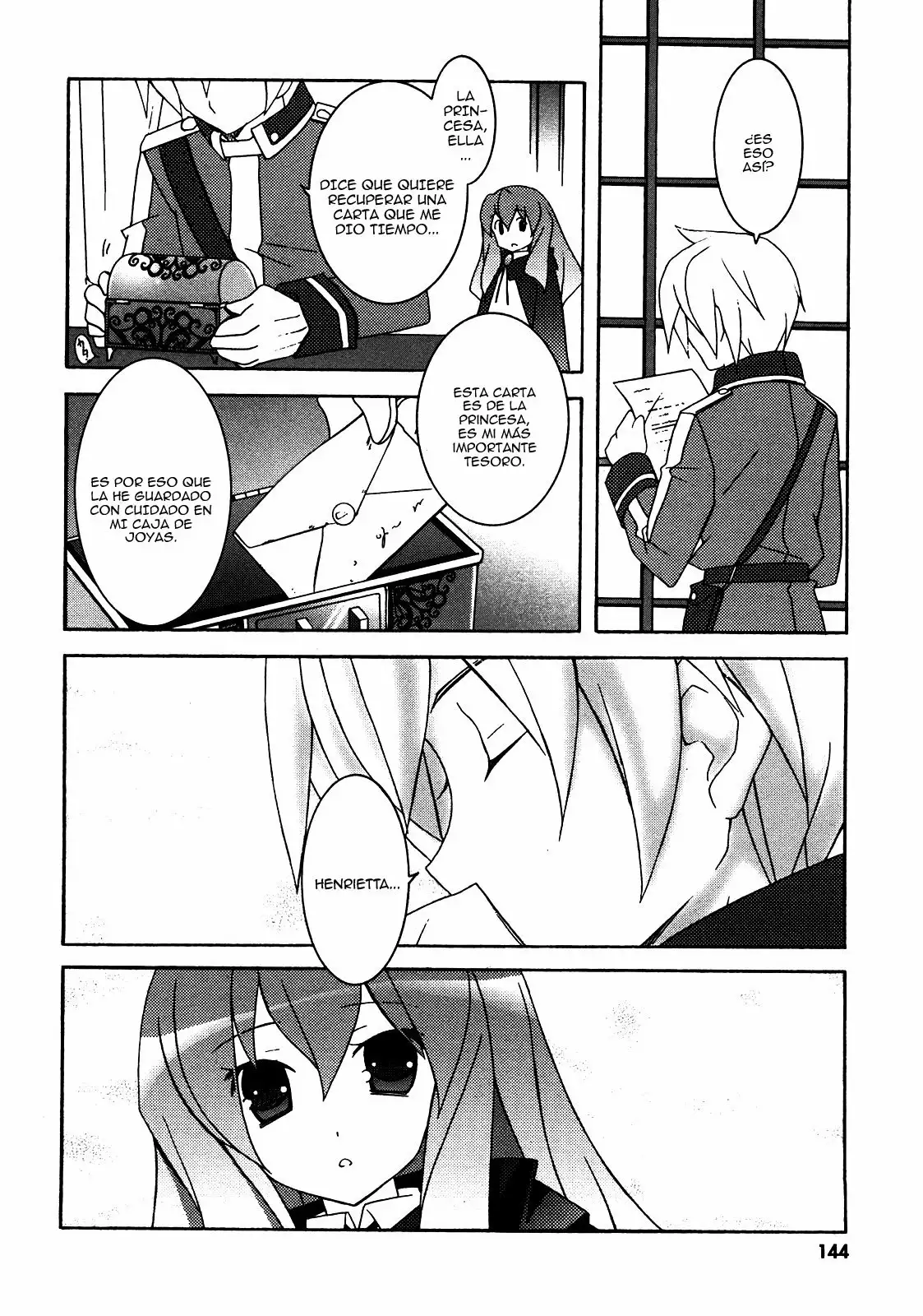 Zero no tsukaima capítulo 21, página 6