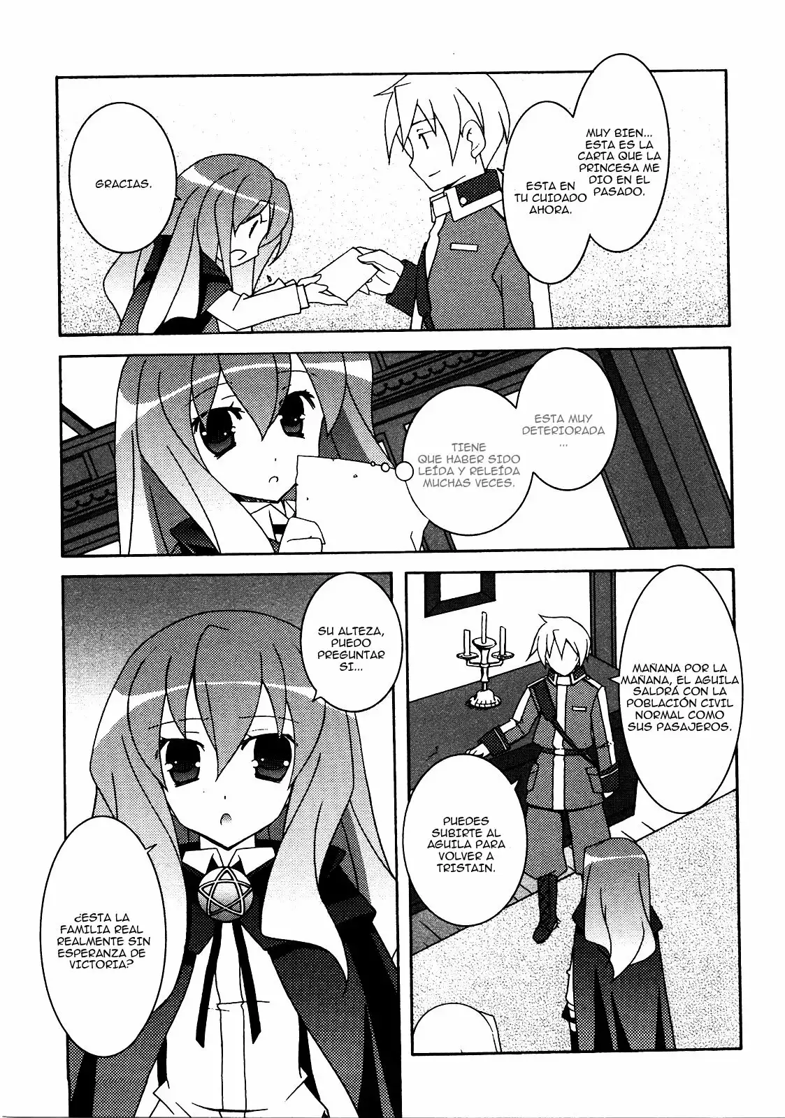 Zero no tsukaima capítulo 21, página 7