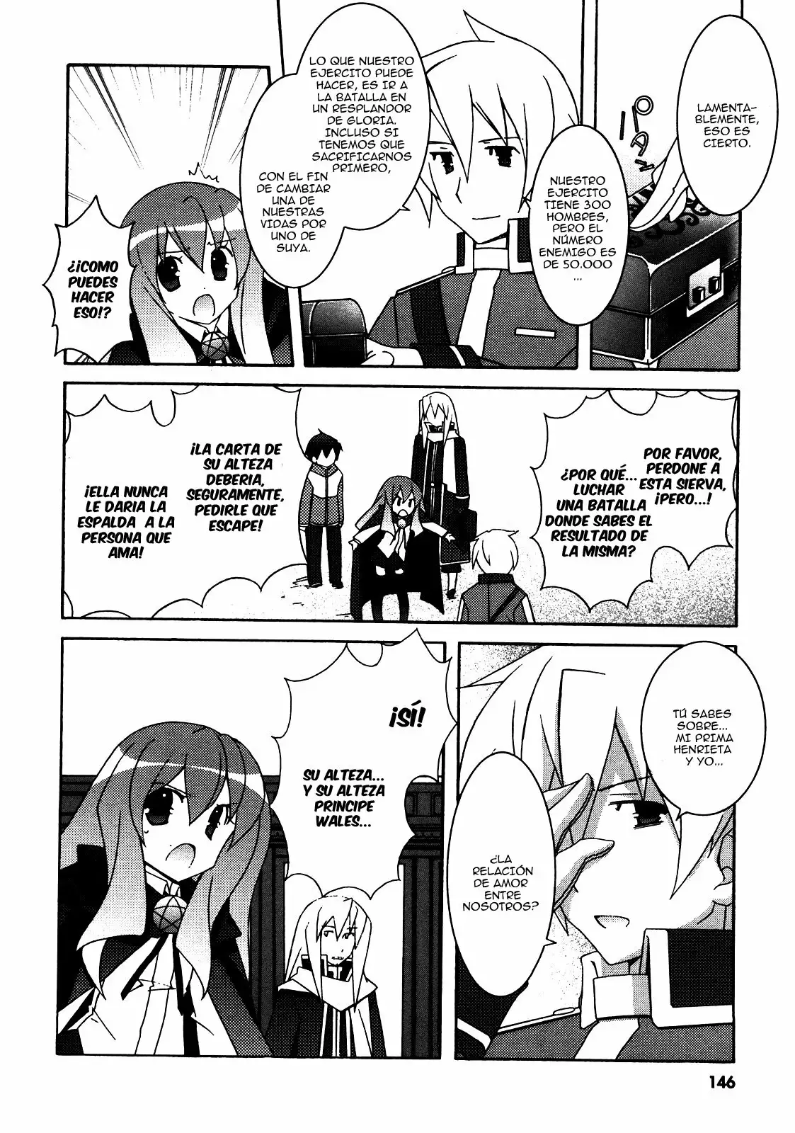 Zero no tsukaima capítulo 21, página 8