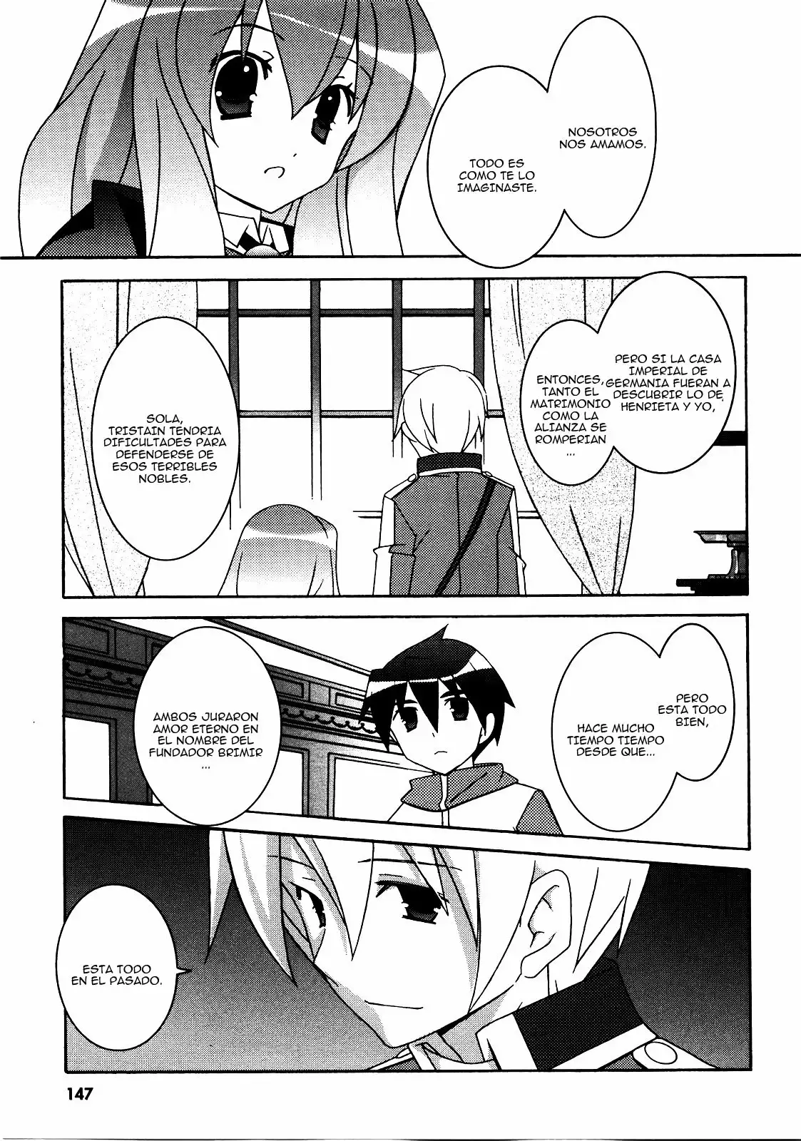 Zero no tsukaima capítulo 21, página 9